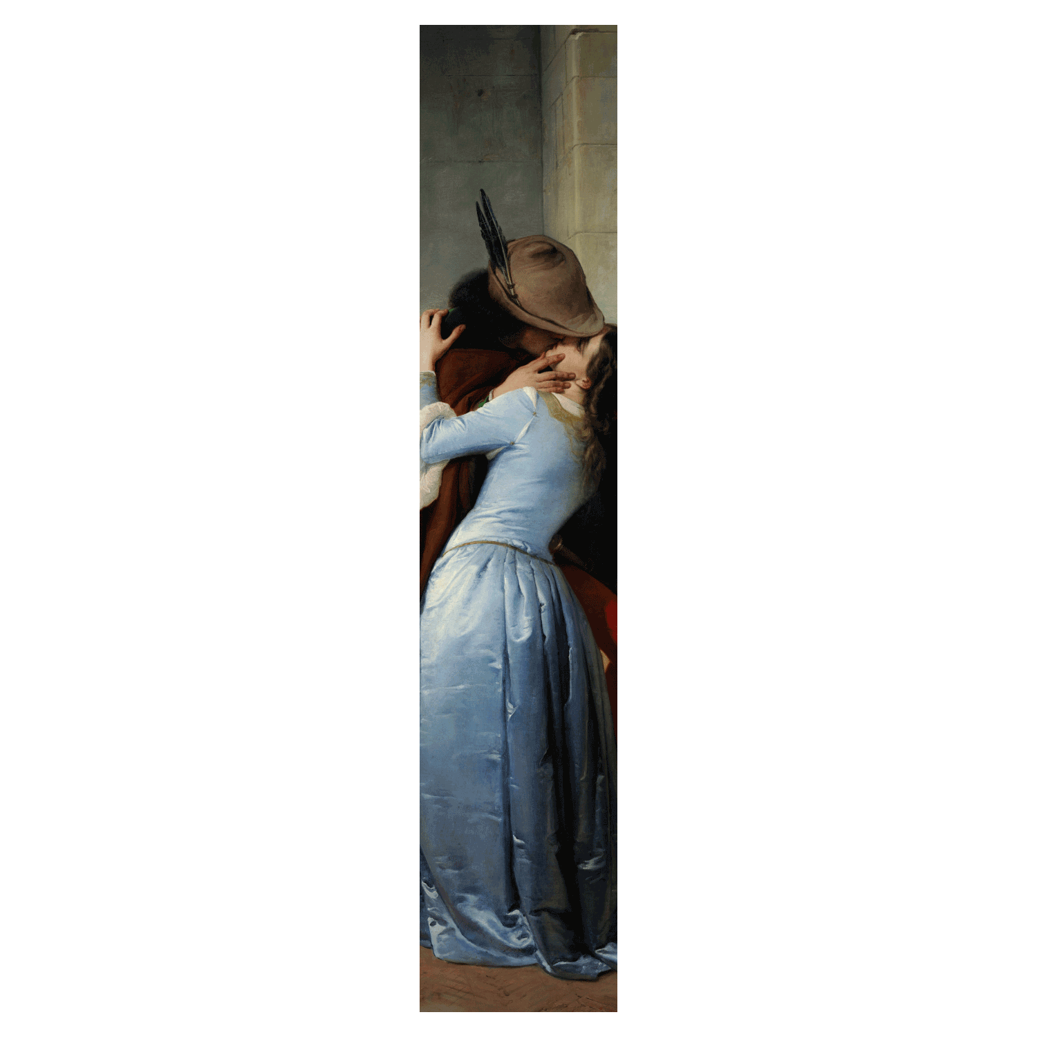 Termoarredo idraulico 200x36 cm interasse mm 50 Modello 'Il bacio di Hayez' Termocrea by CeramicStore | Lo specialista del tuo bagno