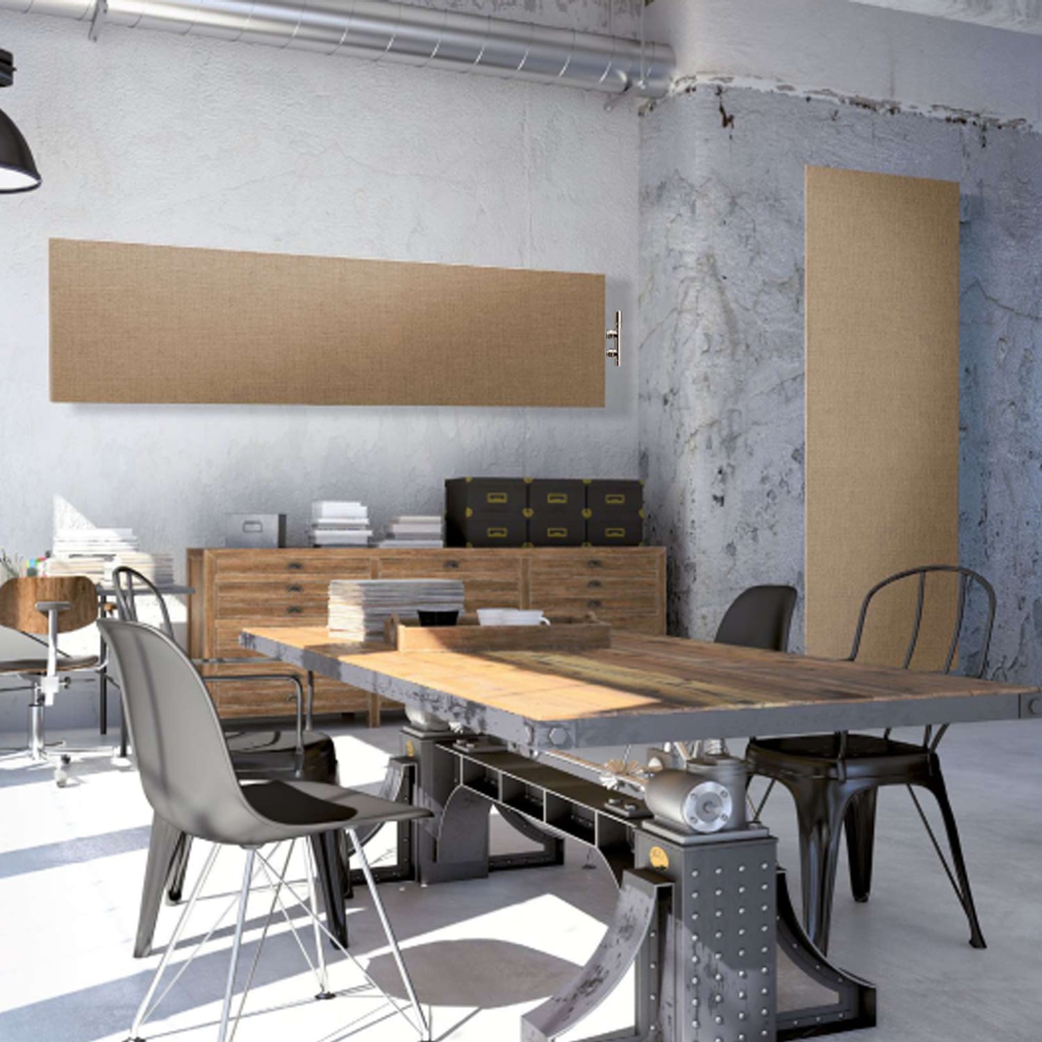 Termoarredo a piastra modello Tessuto 110x30 cm interasse 5 cm - Bianco by CeramicStore | Lo specialista del tuo bagno