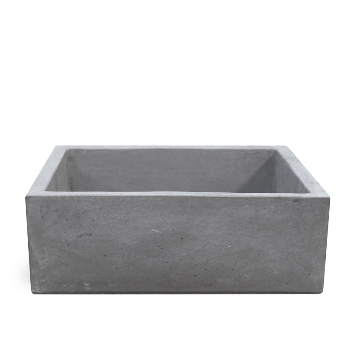Lavello in cemento colorato Nero Antracite cm 45x42x16h cm modello Turia by CeramicStore | Lo specialista del tuo bagno