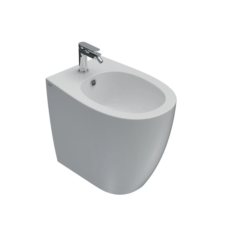 Sanitari Filo parete scarico traslato Ceramica Globo 4ALL NEW MULTI WC + BIDET + SEDILE SOFT CLOSE