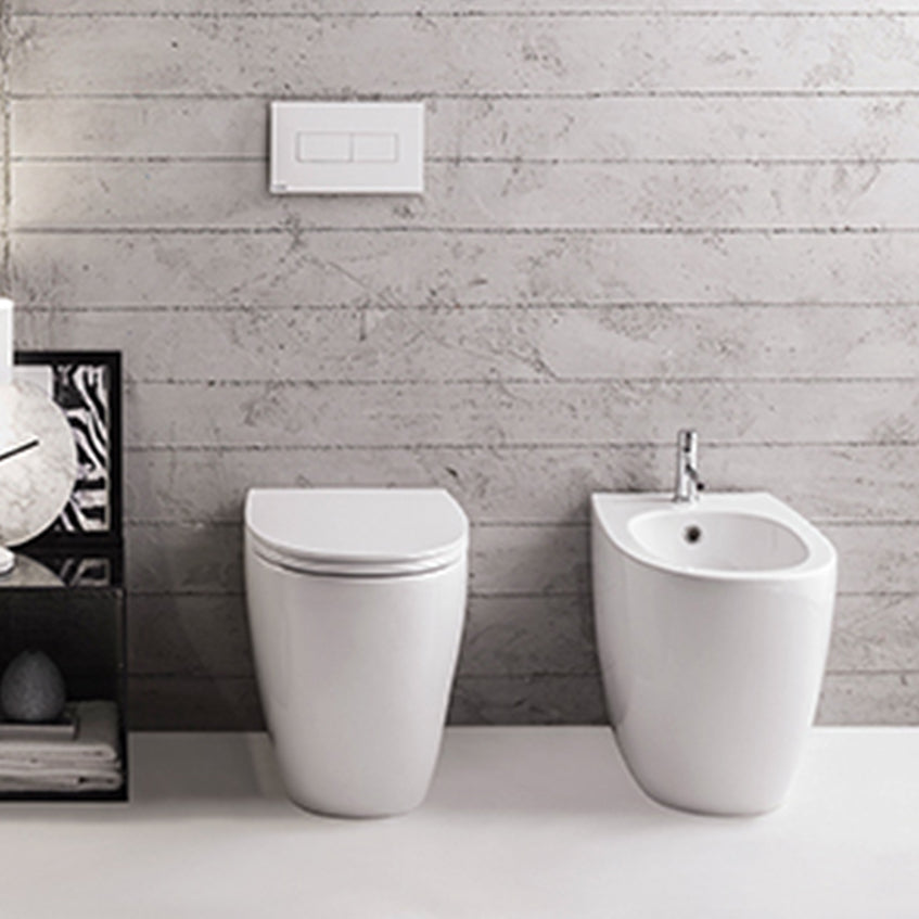 Sanitari Filomuro Ceramica Globo 4ALL MULTI 2.0 wc+bidet+sedile soft close