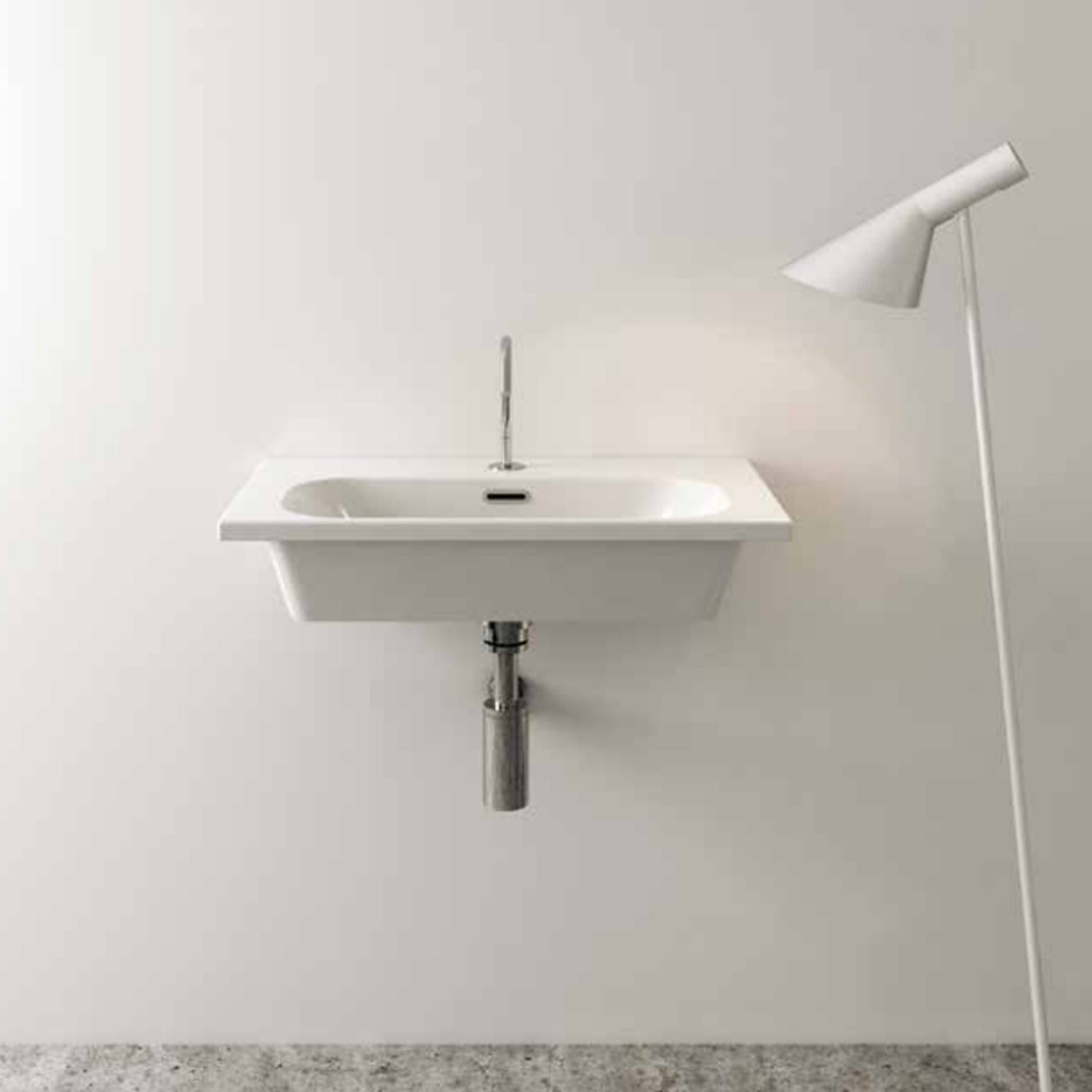 Lavabo Sospeso o da Incasso Domus Falerii modello F50 70x39 cm by CeramicStore | Lo specialista del tuo bagno