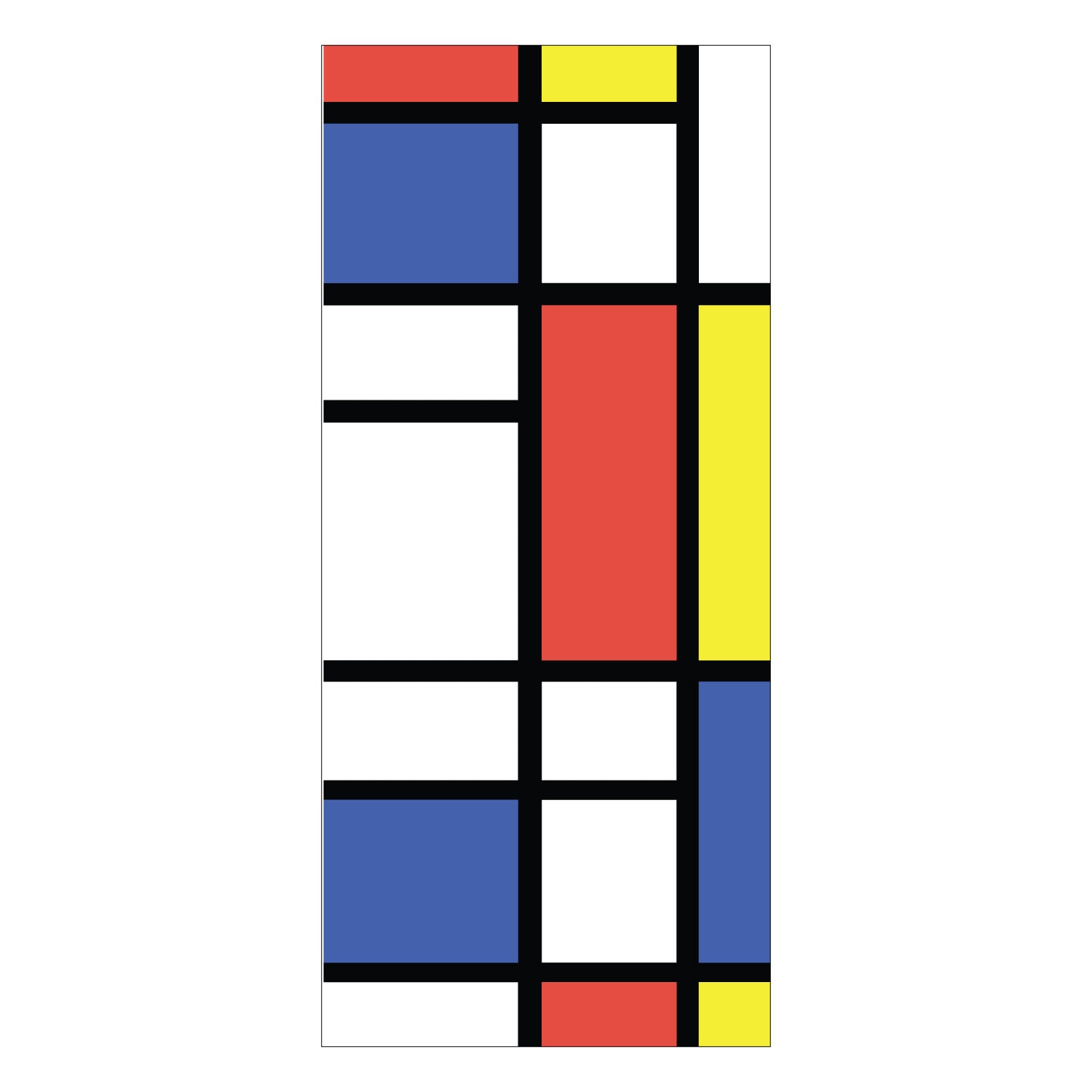 Termoarredo idraulico 120x51 cm interasse mm 50 Modello 'Square' Termocrea by CeramicStore | Lo specialista del tuo bagno