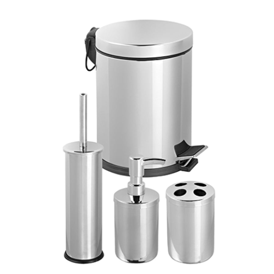 Set Accessori Bagno collezione Fiordaliso in acciaio inox cromato by CeramicStore | Lo specialista del tuo bagno