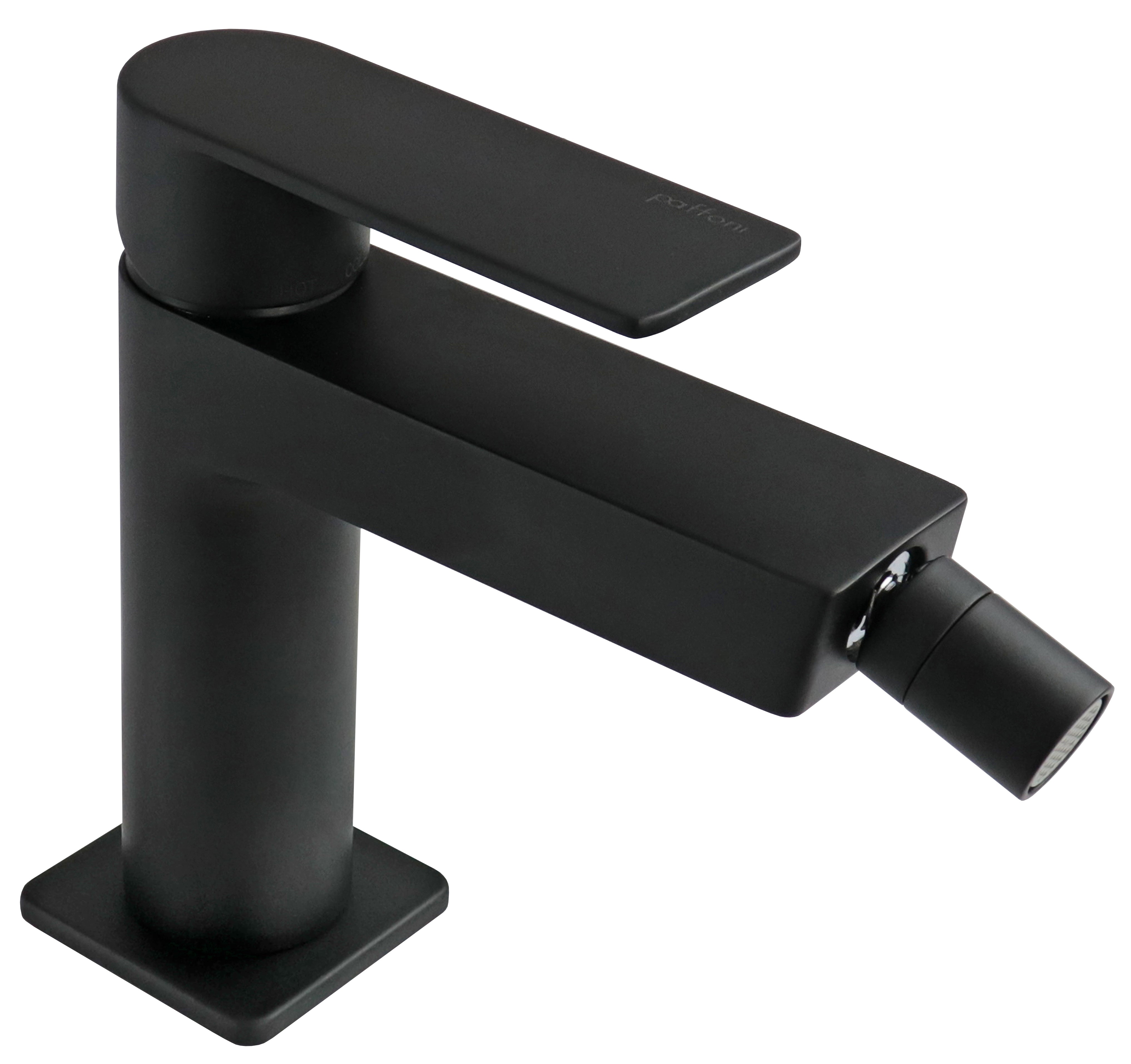 Miscelatore bidet sopra piano Paffoni serie Tango - Nero Opaco by CeramicStore | Lo specialista del tuo bagno