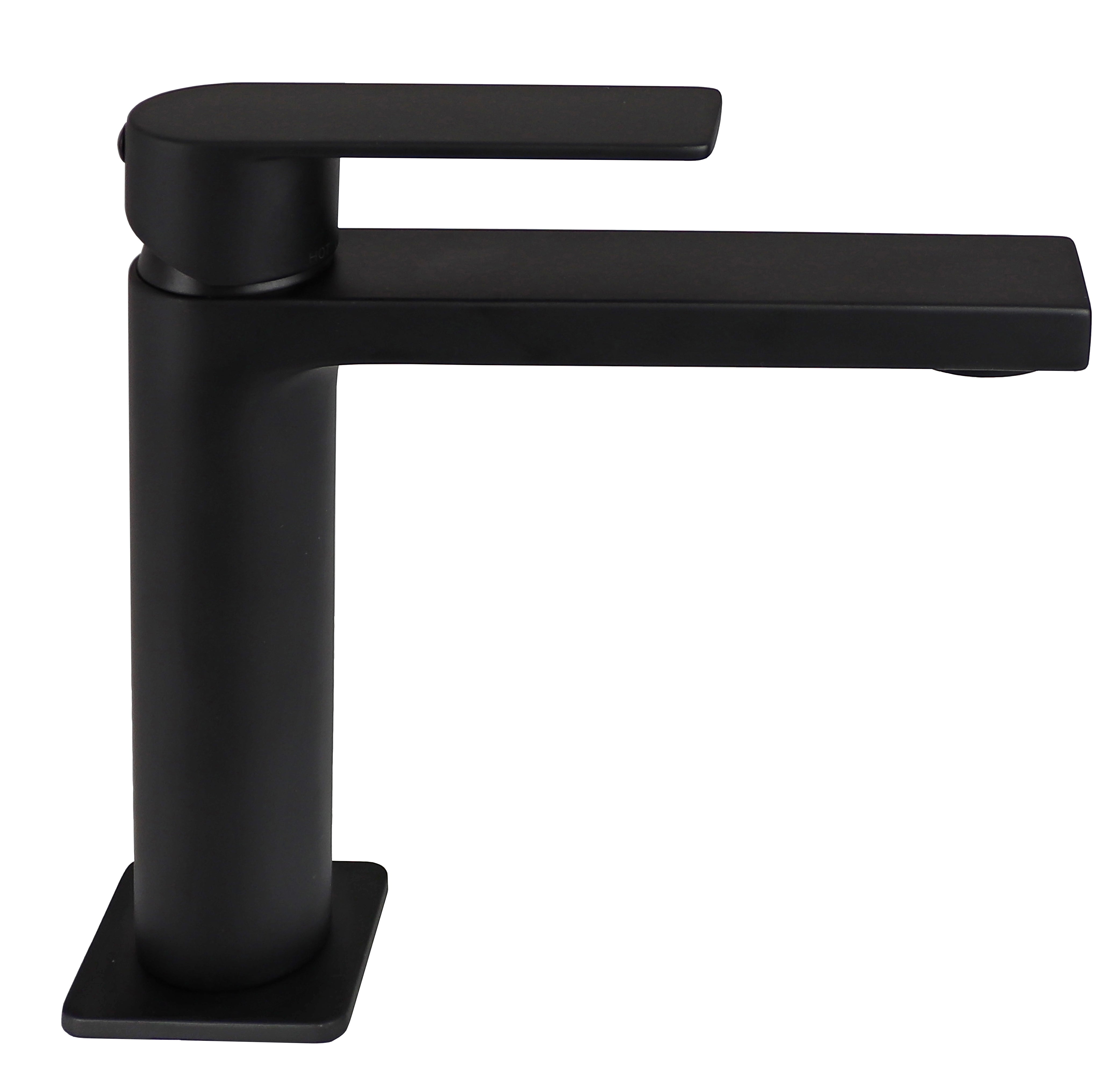 Miscelatore lavabo Paffoni serie Tango con piletta Click-Clack inclusa - Nero Opaco by CeramicStore | Lo specialista del tuo bagno
