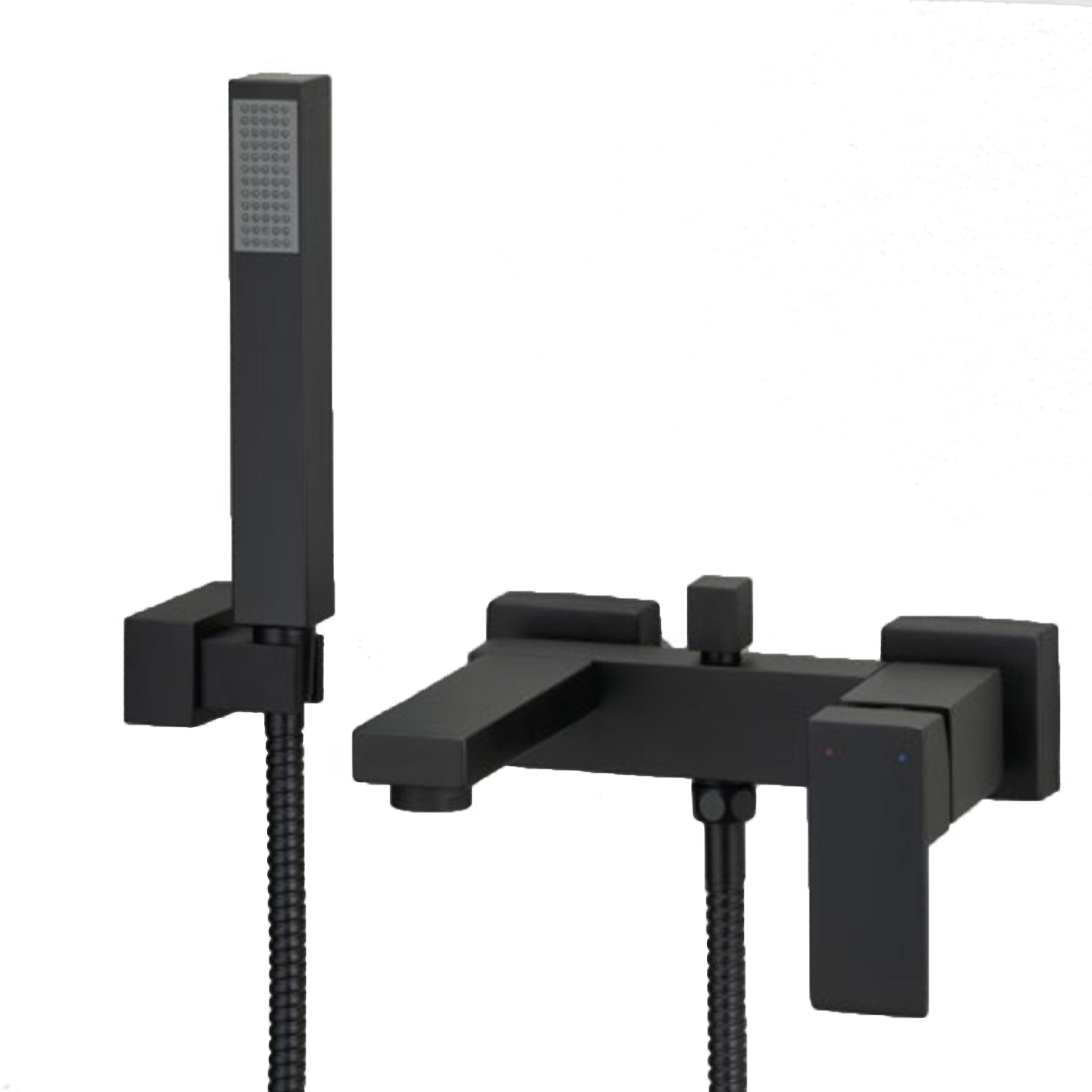 Miscelatore vasca da esterno con deviatore in ottone verniciato nero opaco Perla Nera by CeramicStore | Lo specialista del tuo bagno