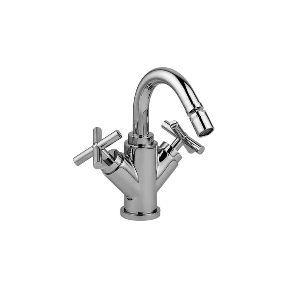Gruppo monoforo bidet con canna orientabile senza scarico serie Quattro modello QTV138CR cromo Paffoni by CeramicStore | Lo specialista del tuo bagno