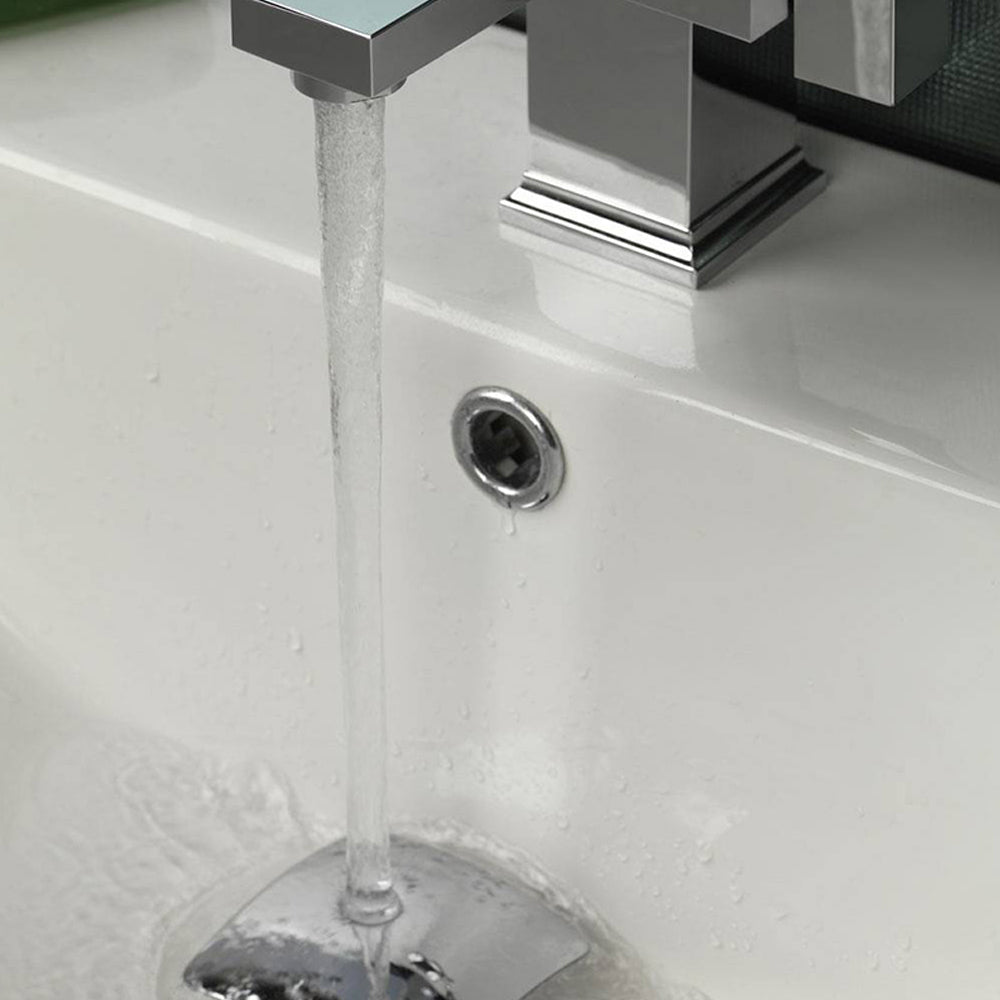 Ghiera per troppo pieno in Abs cromato mm 28 by CeramicStore | Lo specialista del tuo bagno