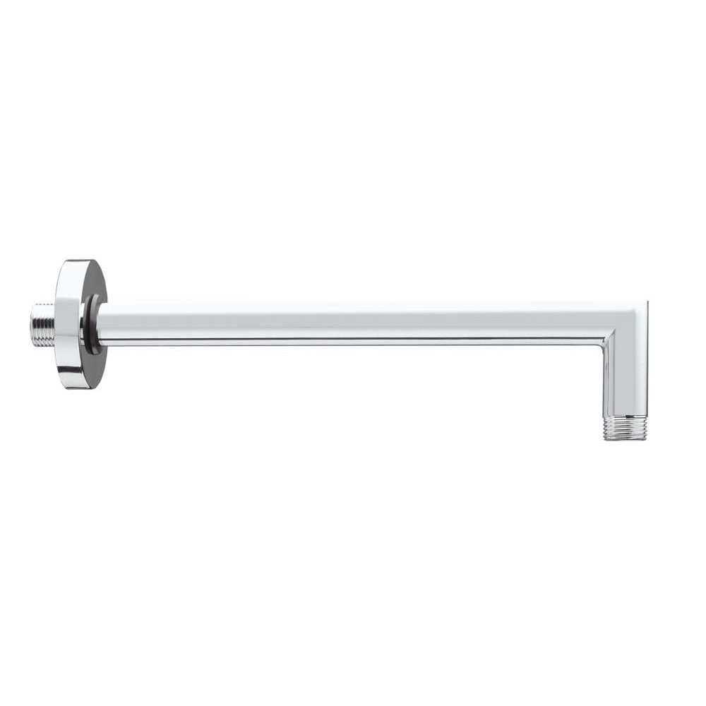 Soffione doccia cm 28x28 quadrato in ottone cromato Bossini Cosmo a un getto con kit duplex doccia Cube by CeramicStore | Lo specialista del tuo bagno