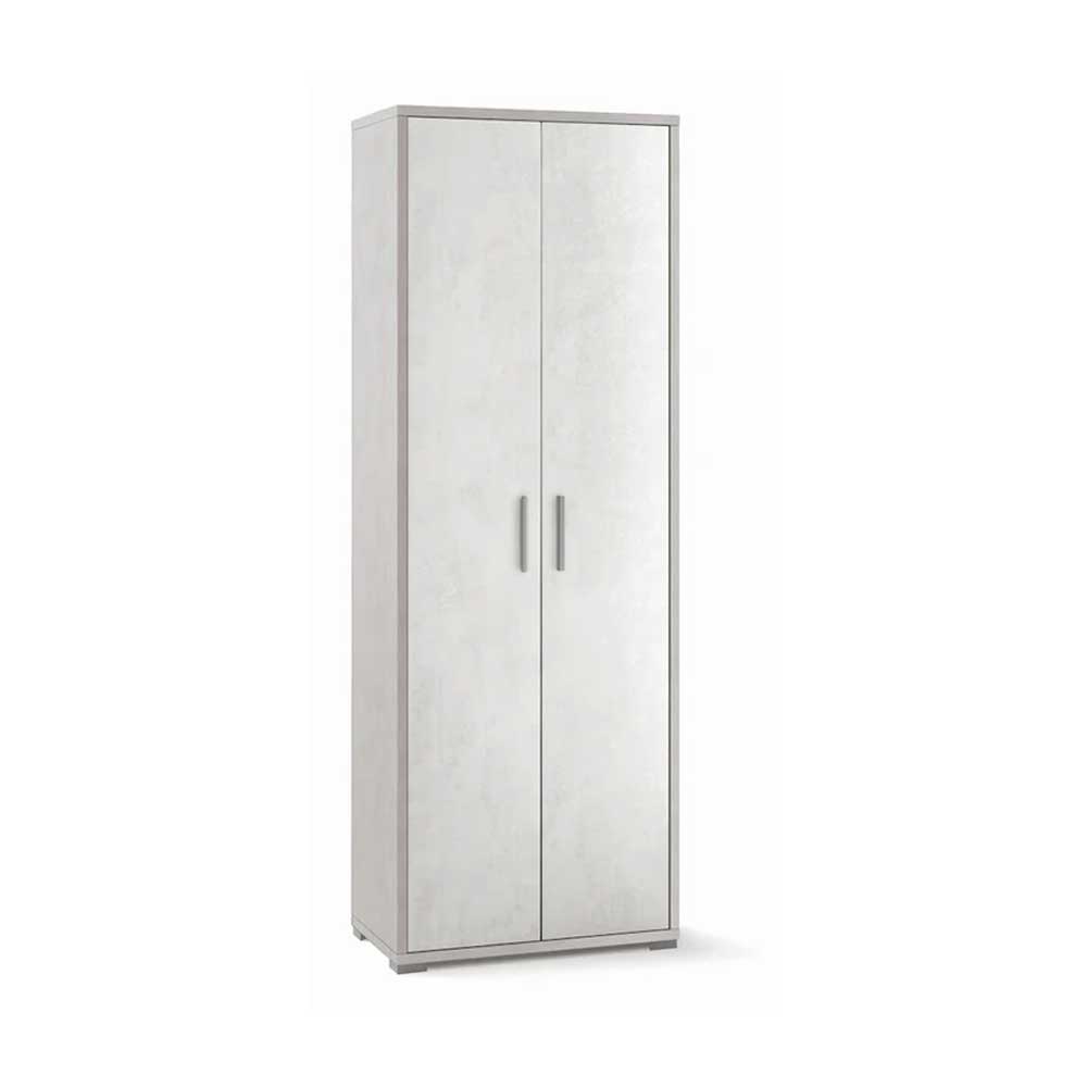 Mobile a due Ante con 4 ripiani di cui 2 regolabili finitura Struttura Ossido Bianco / Finitura Ossido Bianco by Sarmog by CeramicStore | Lo specialista del tuo bagno