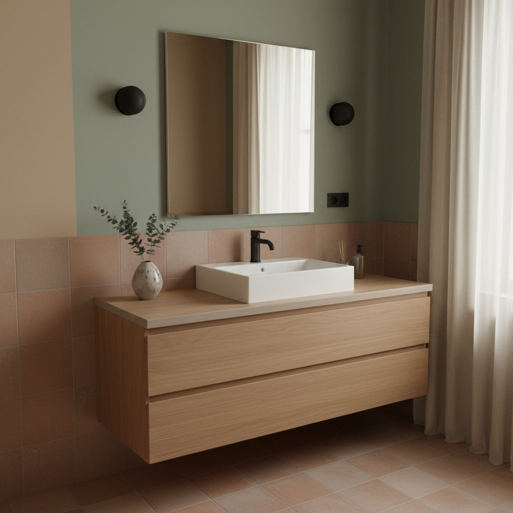 Lavabo Sospeso o da Appoggio di Ceramica Globo modello Classic 60x50
