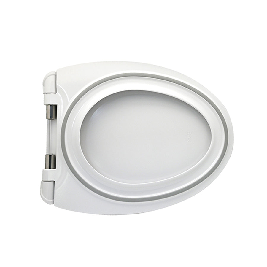 Coppia di sanitari filomuro con wc senza brida modello Cloud di Rak Ceramics compreso coprivaso cm 56 Bianco Opaco