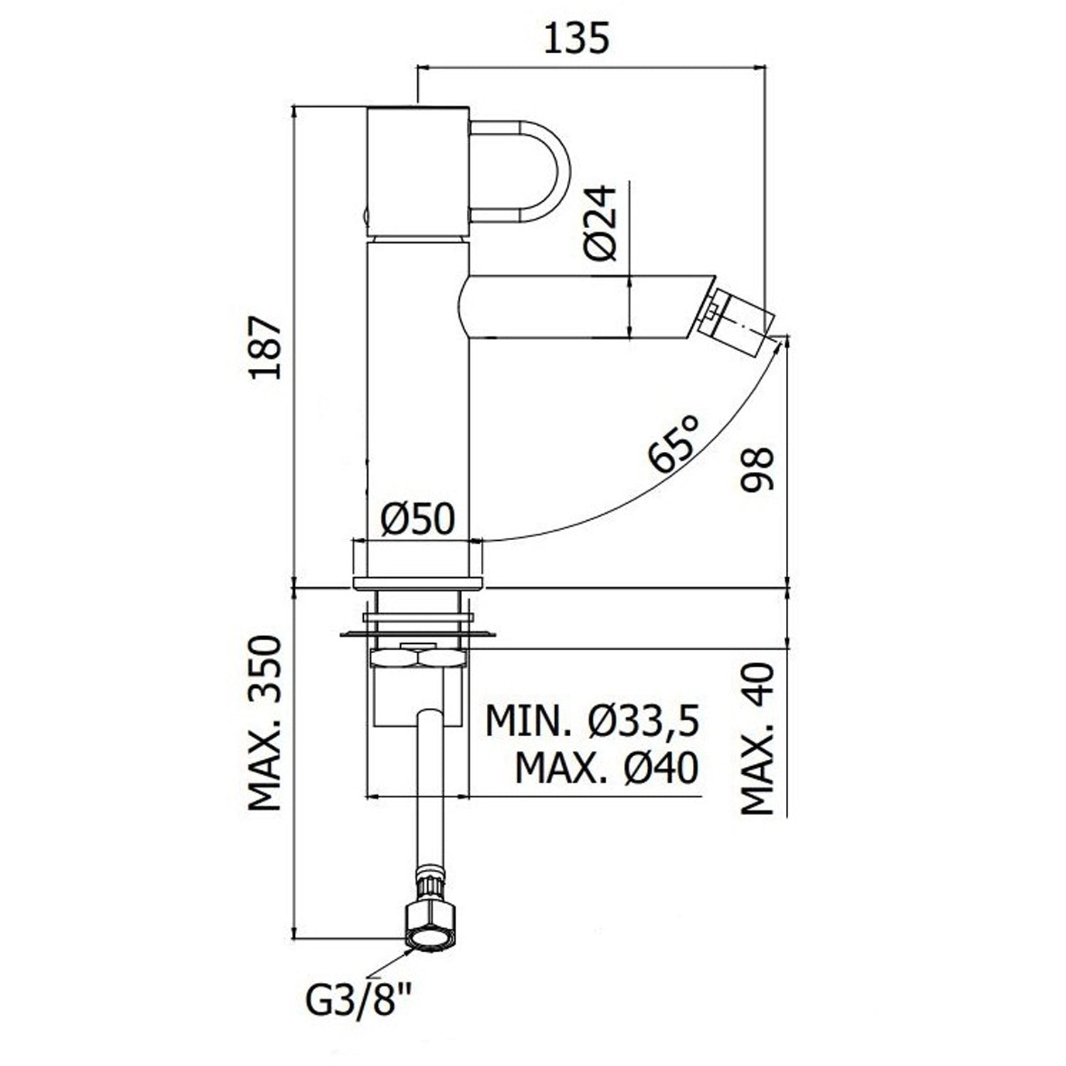 Set di miscelatori lavabo alto, bidet e doccia Paffoni Jocker cromato by CeramicStore | Lo specialista del tuo bagno