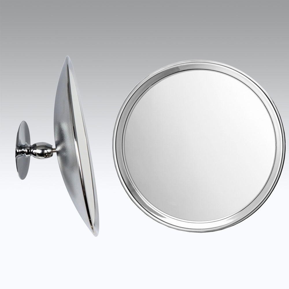 Specchio ingranditore con snodo da incollo linea 'Toeletta' cm ภ23 - Ingrandimento X6 - Cromato by CeramicStore | Lo specialista del tuo bagno
