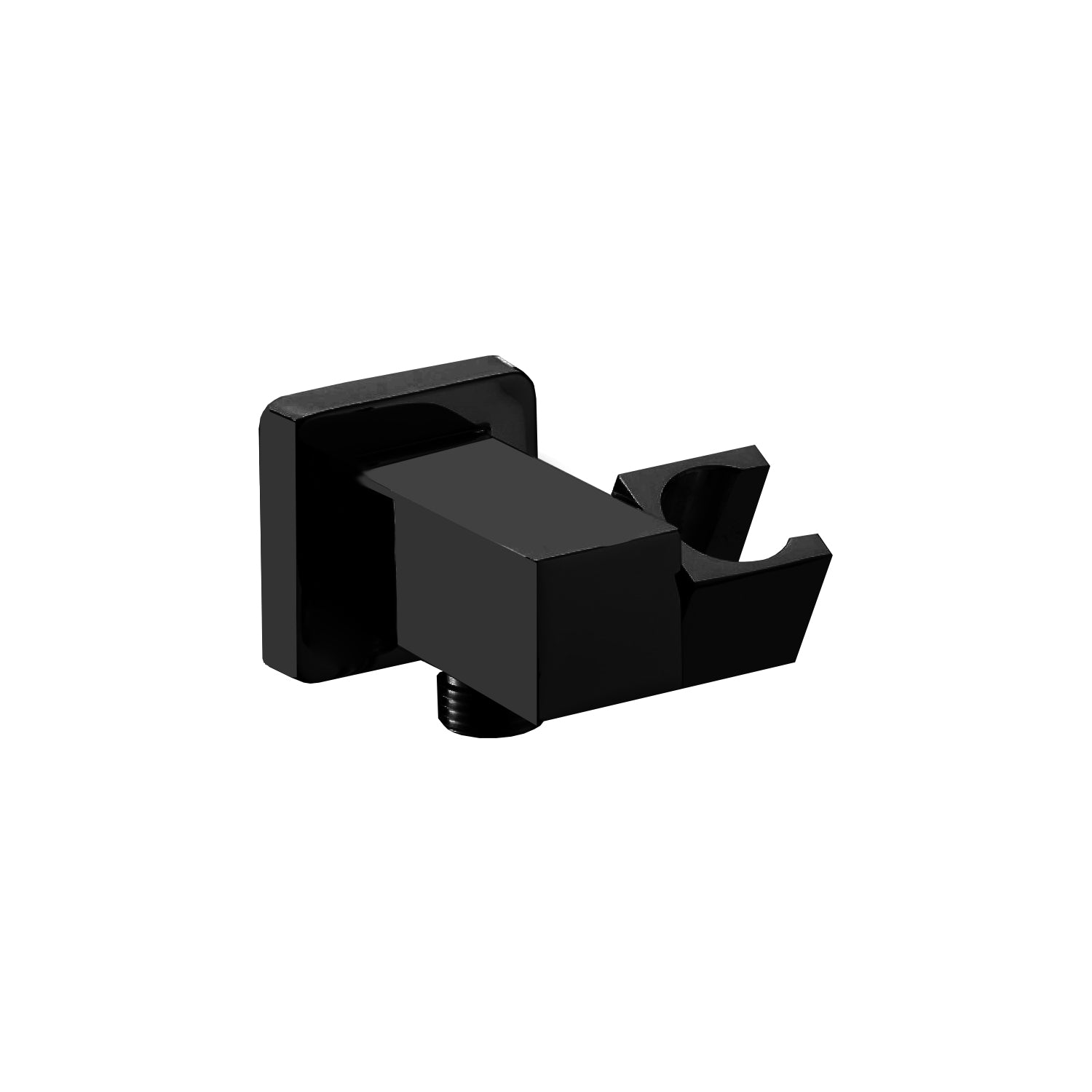 Kit duplex quadro con doccino, presa acqua e flessibile Nero Opaco by CeramicStore | Lo specialista del tuo bagno