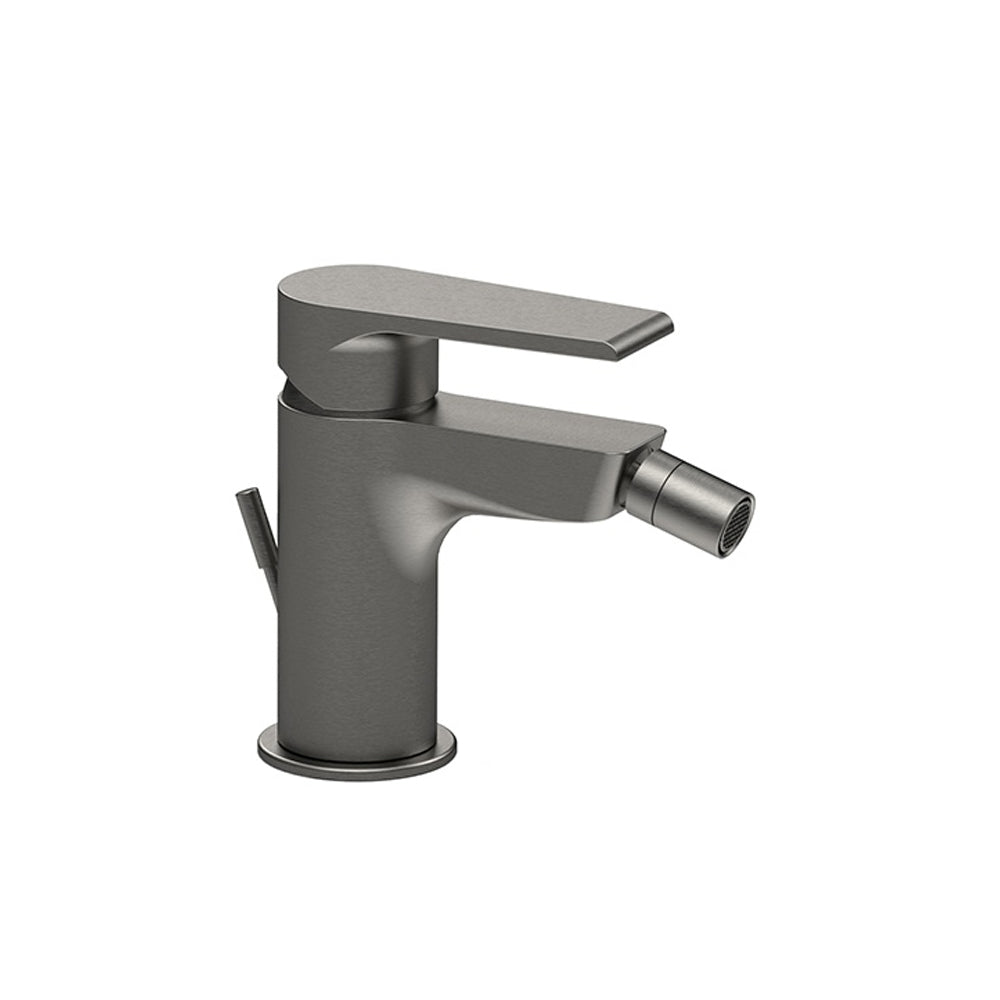 Kit miscelatori lavabo, bidet e doccia Rubinetterie Mariani linea Artic Nichel Nero Spazzolato con scarico by CeramicStore | Lo specialista del tuo bagno