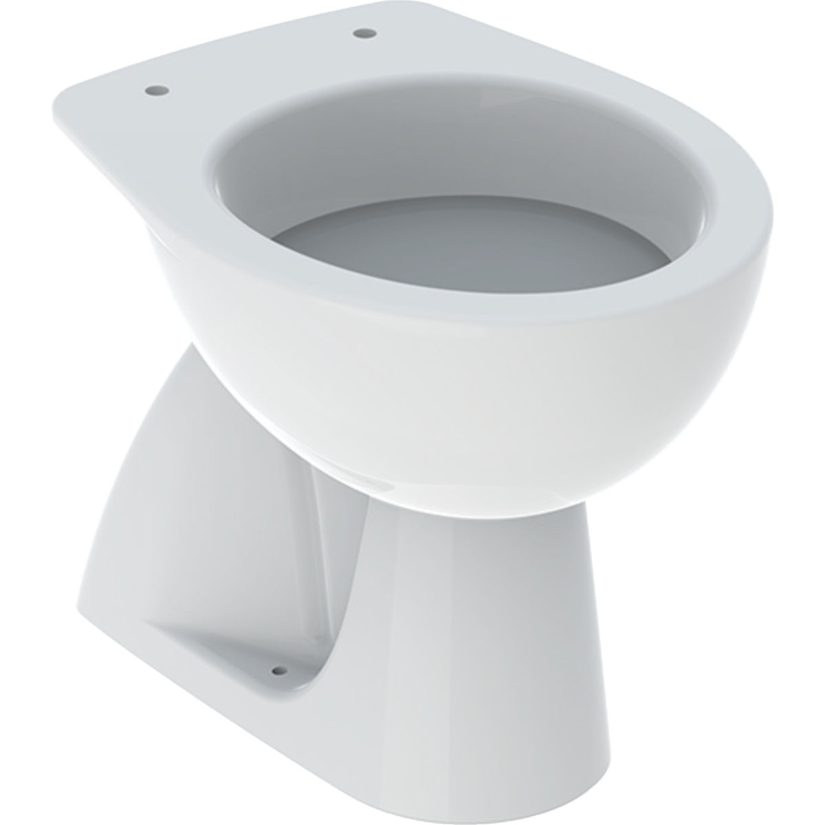 Vaso Pozzi Ginori Colibrì 2 distanziato da parete con scarico a pavimento 53x36 cm