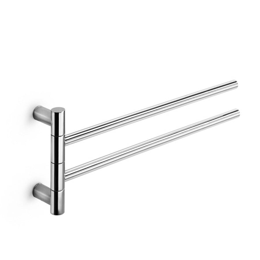 Porta Asciugamani doppio snodato Lineabeta Picola in ottone cromato by CeramicStore | Lo specialista del tuo bagno
