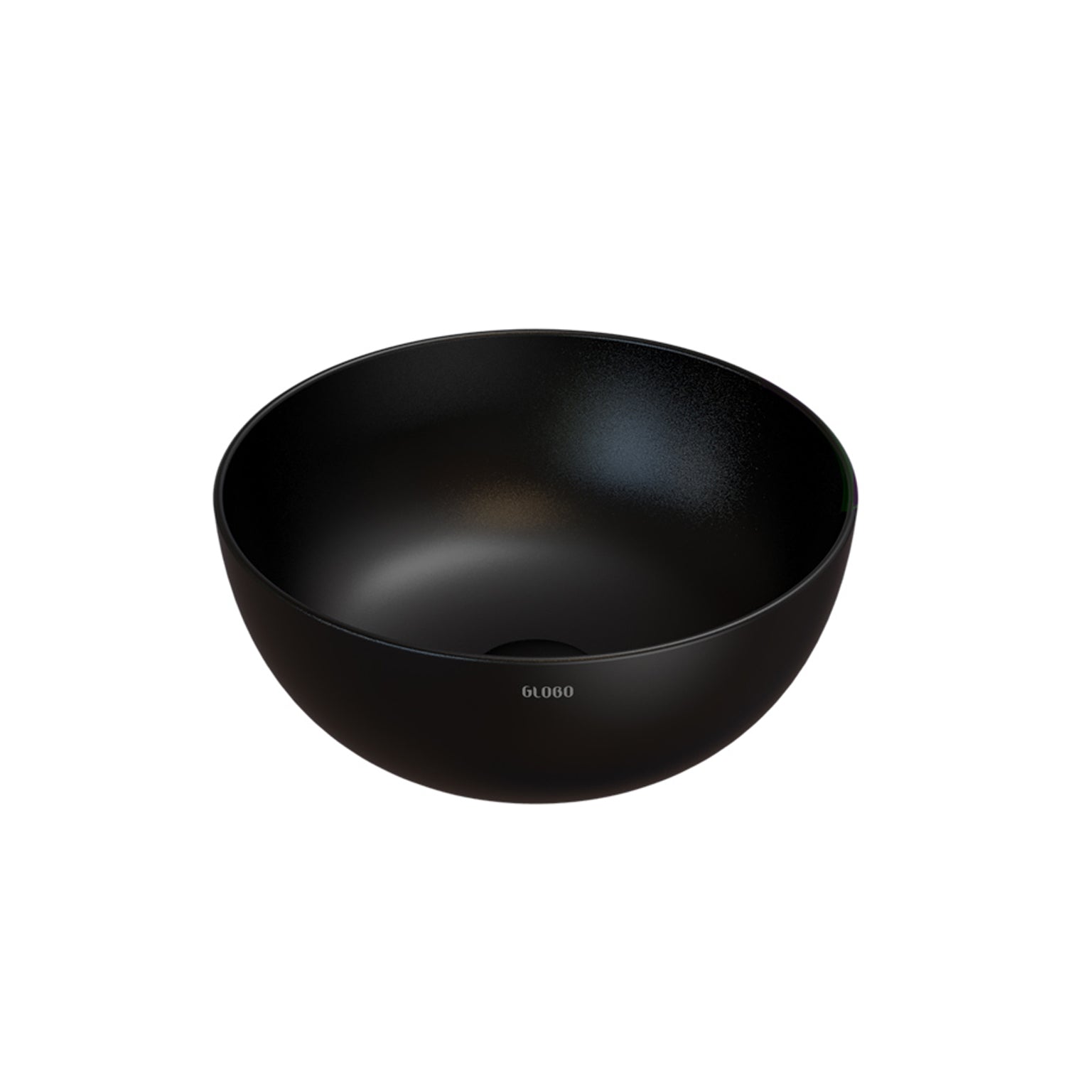 Lavabo da appoggio nero opaco Ceramica Globo T-Edge à˜ 37 h.16 cm