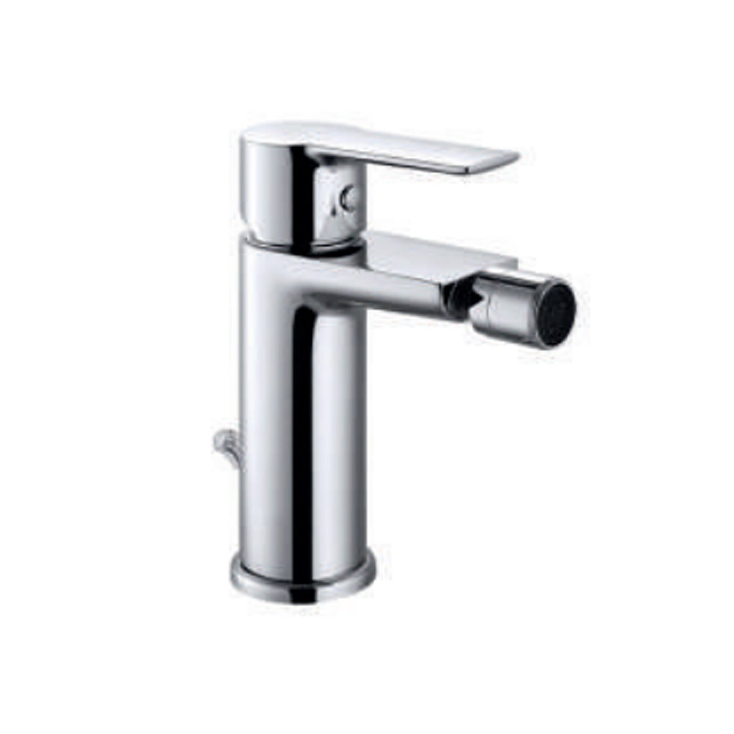 Miscelatore monocomando bidet con scarico RubiFlux serie Kyros - Cromo by CeramicStore | Lo specialista del tuo bagno