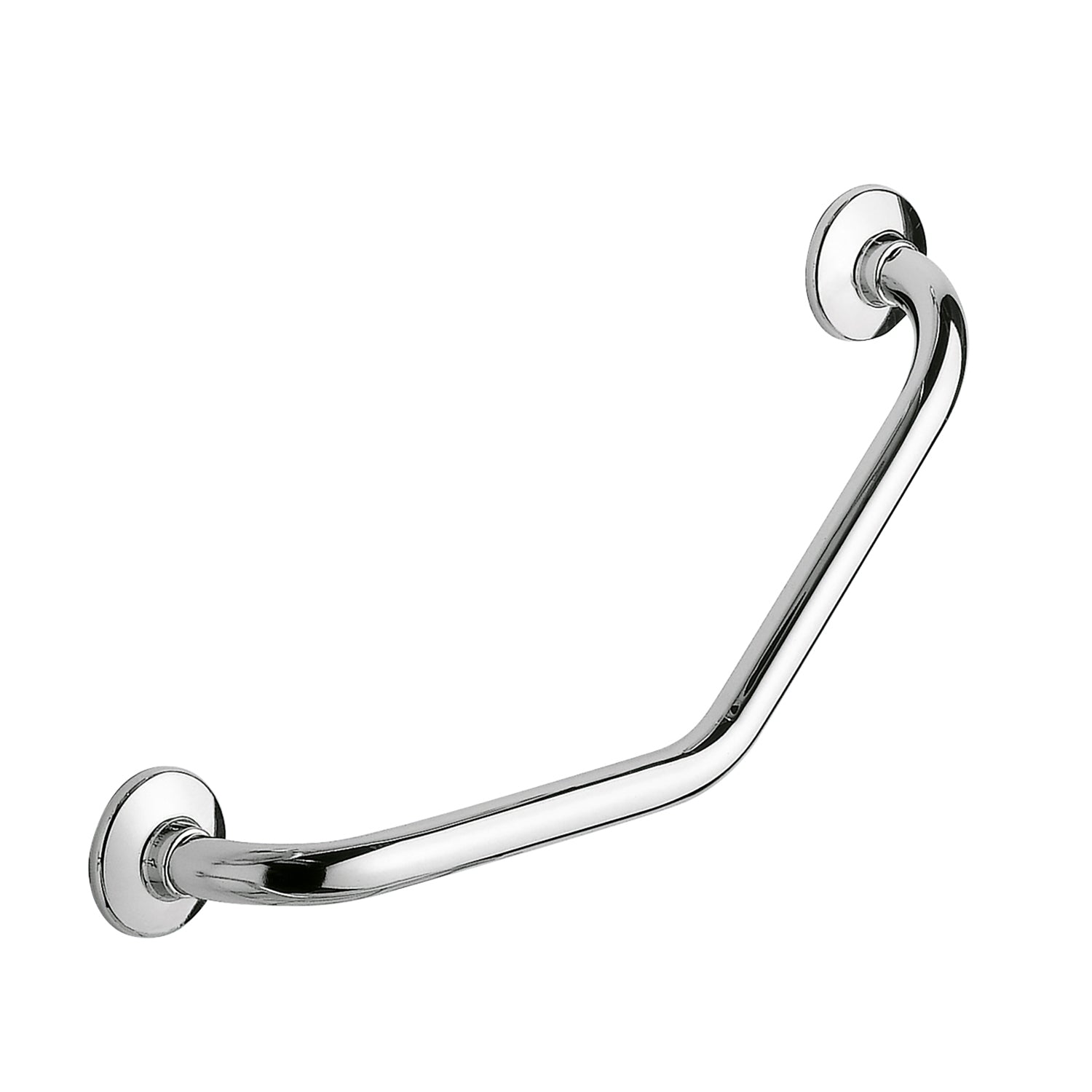 Maniglione inclinazione 135° Gedy modello Ascot per anziani e disabili - Cromato