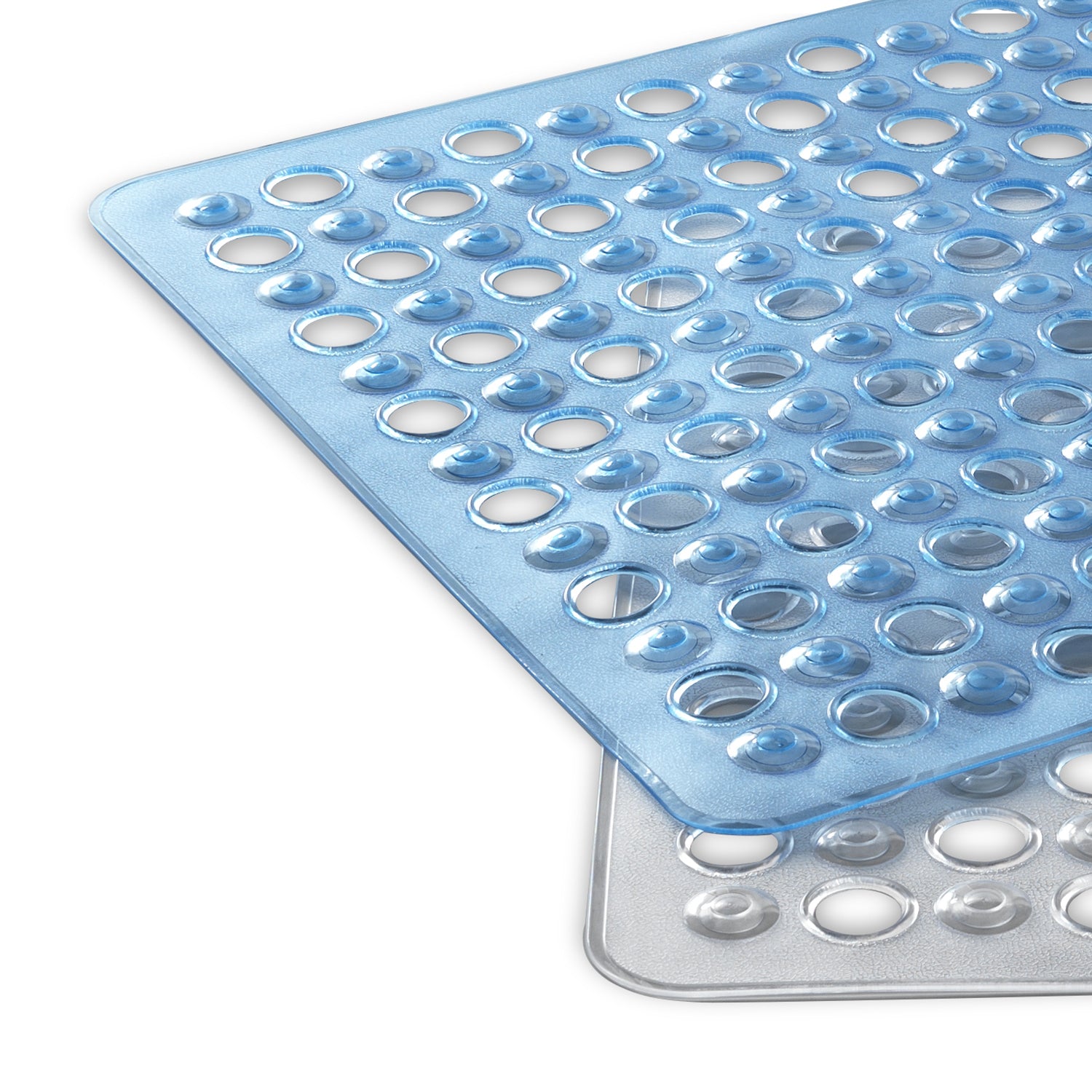 Tappeto antiscivolo vasca 38x60 modello Maim di Gedy - Trasparente azzurro by CeramicStore | Lo specialista del tuo bagno