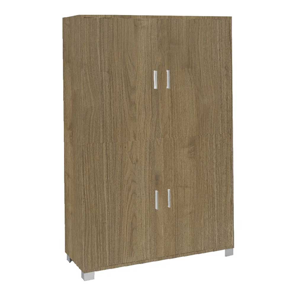 Mobile Armadio a 4 ante finitura Struttura Noce Stelvio / Finitura Frontale Noce Stelvio by Sarmog by CeramicStore | Lo specialista del tuo bagno