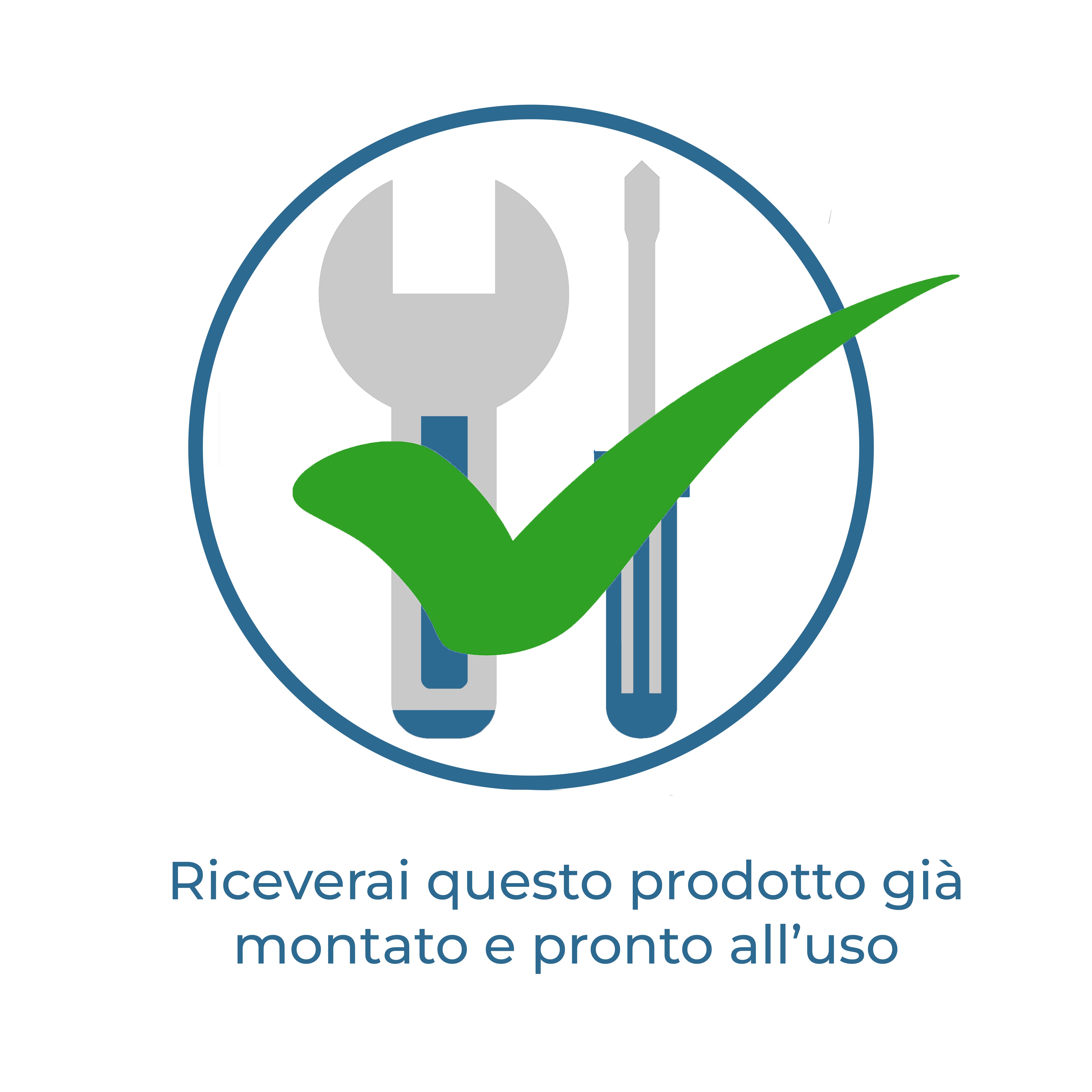 Tappeto antiscivolo doccia 53x53 modello Solid di Gedy - Trasparente azzurro by CeramicStore | Lo specialista del tuo bagno