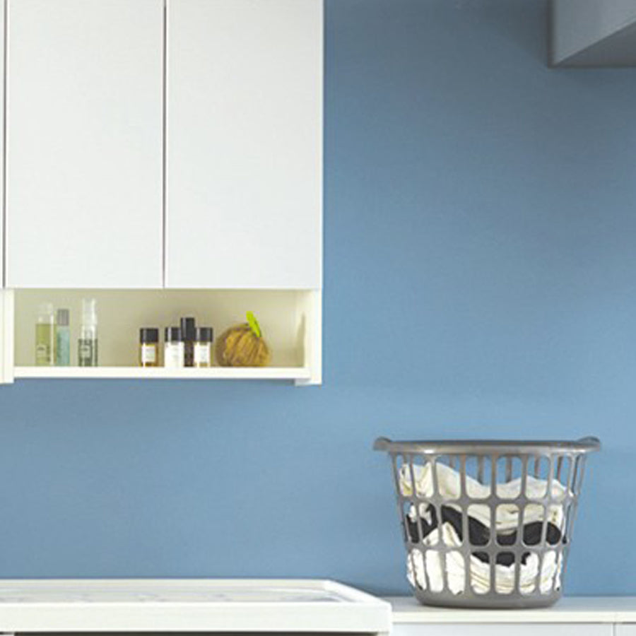 Pensile a due ante con ripiano a giorno e due ripiani interni Xilon Eko col. bianco opaco cm 58x22x70h by CeramicStore | Lo specialista del tuo bagno