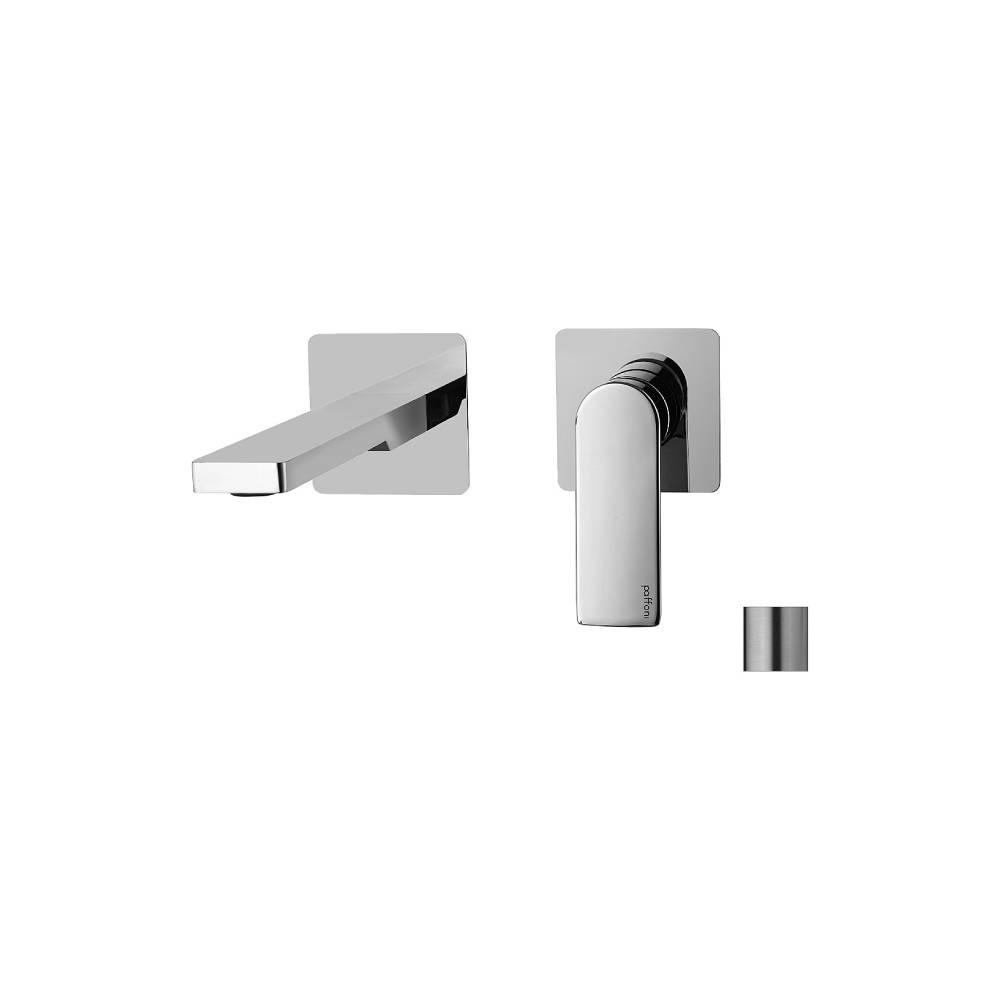Miscelatore doccia a parete serie Tango modello TA106ST70 steel looking Paffoni by CeramicStore | Lo specialista del tuo bagno