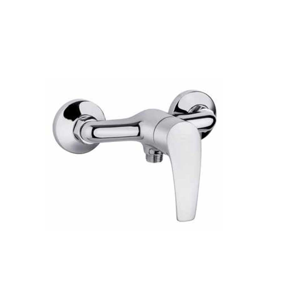 Set di Rubinetti per Doccia Esterno, lavabo Alto, Bidet cromato con Piletta e Saltello collezione Hike di Argo Rubinetterie by CeramicStore | Lo specialista del tuo bagno