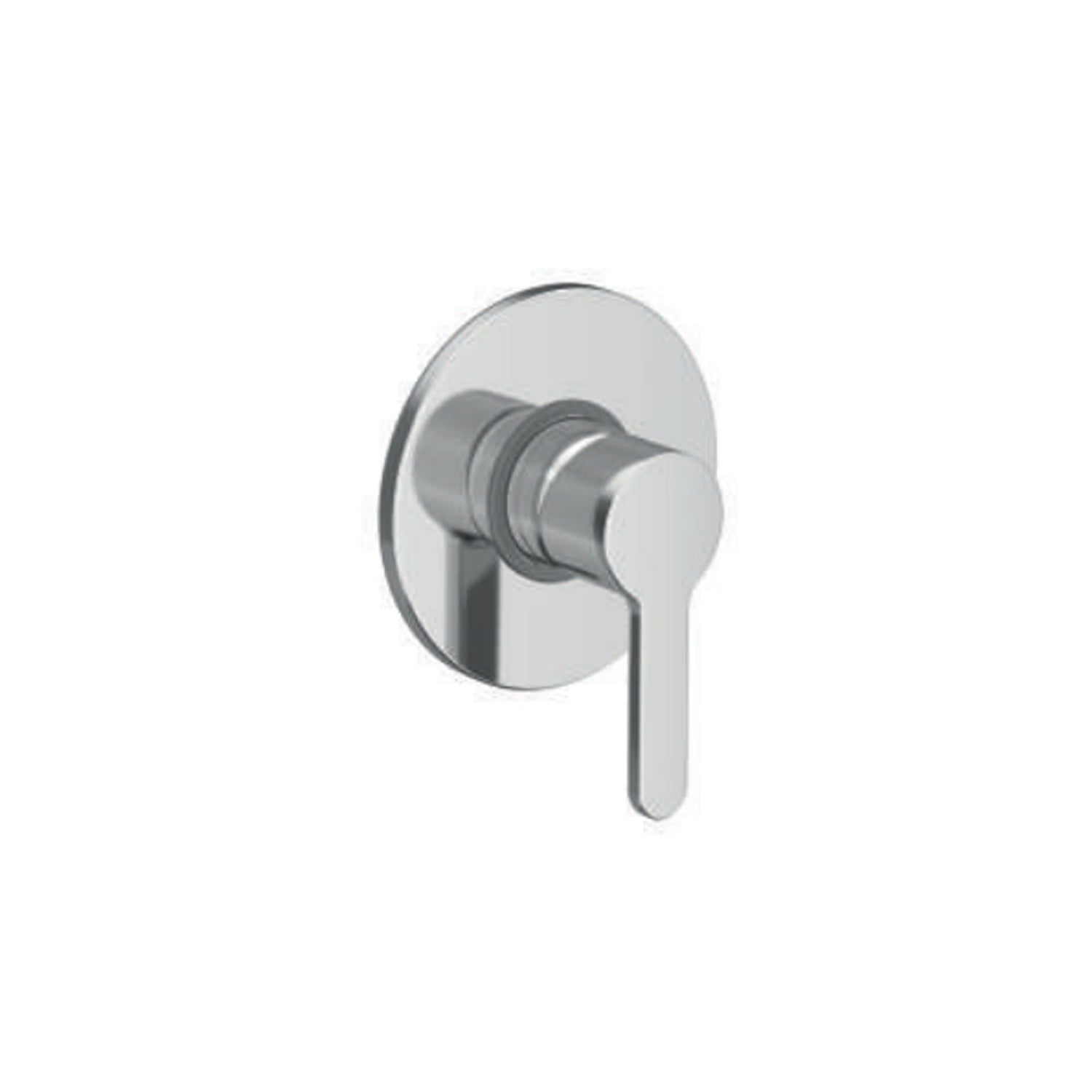 Miscelatore monocomando da incasso per doccia RubiFlux serie Lume - Cromo by CeramicStore | Lo specialista del tuo bagno