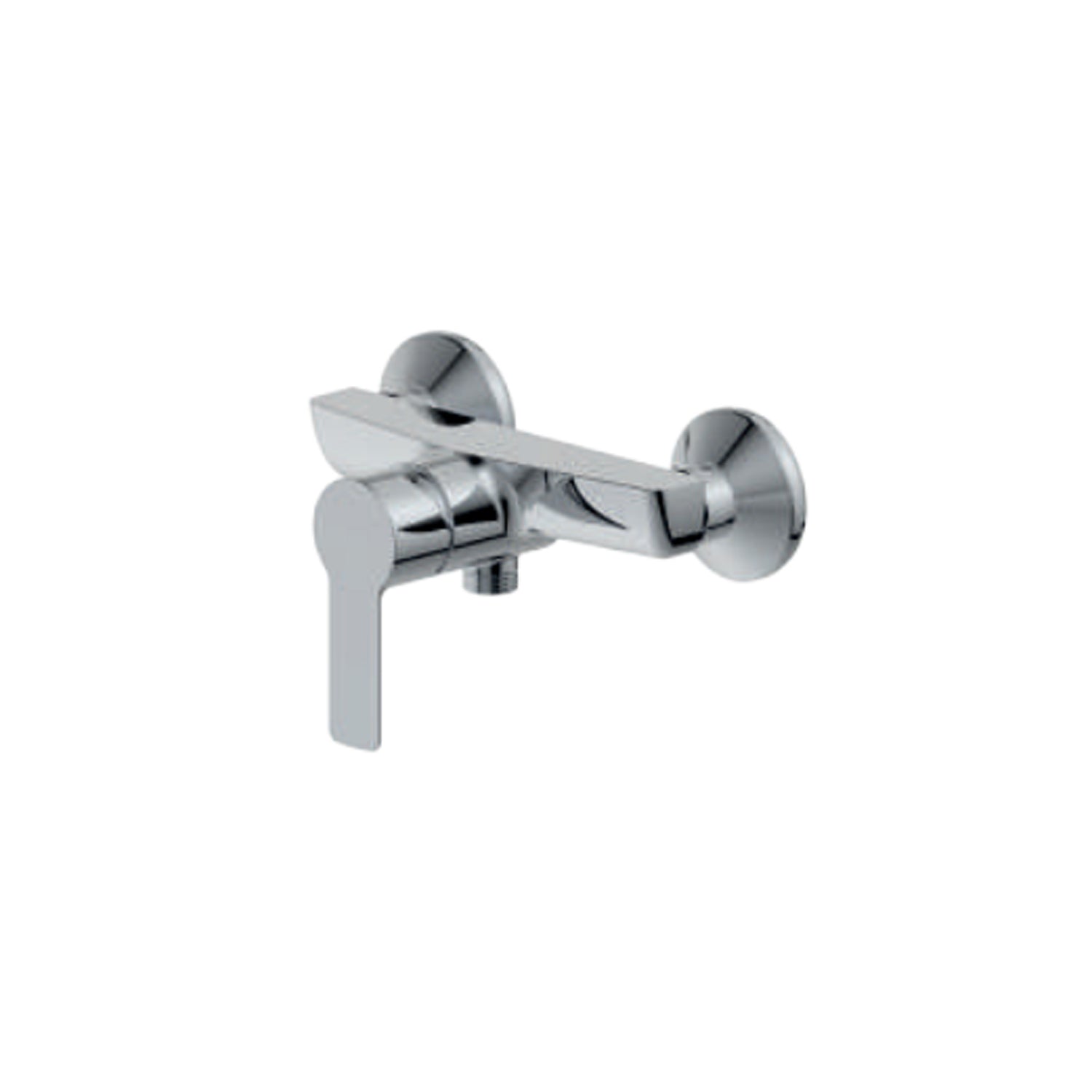 Miscelatore monocomando esterno per doccia RubiFlux serie Zea - Cromo by CeramicStore | Lo specialista del tuo bagno
