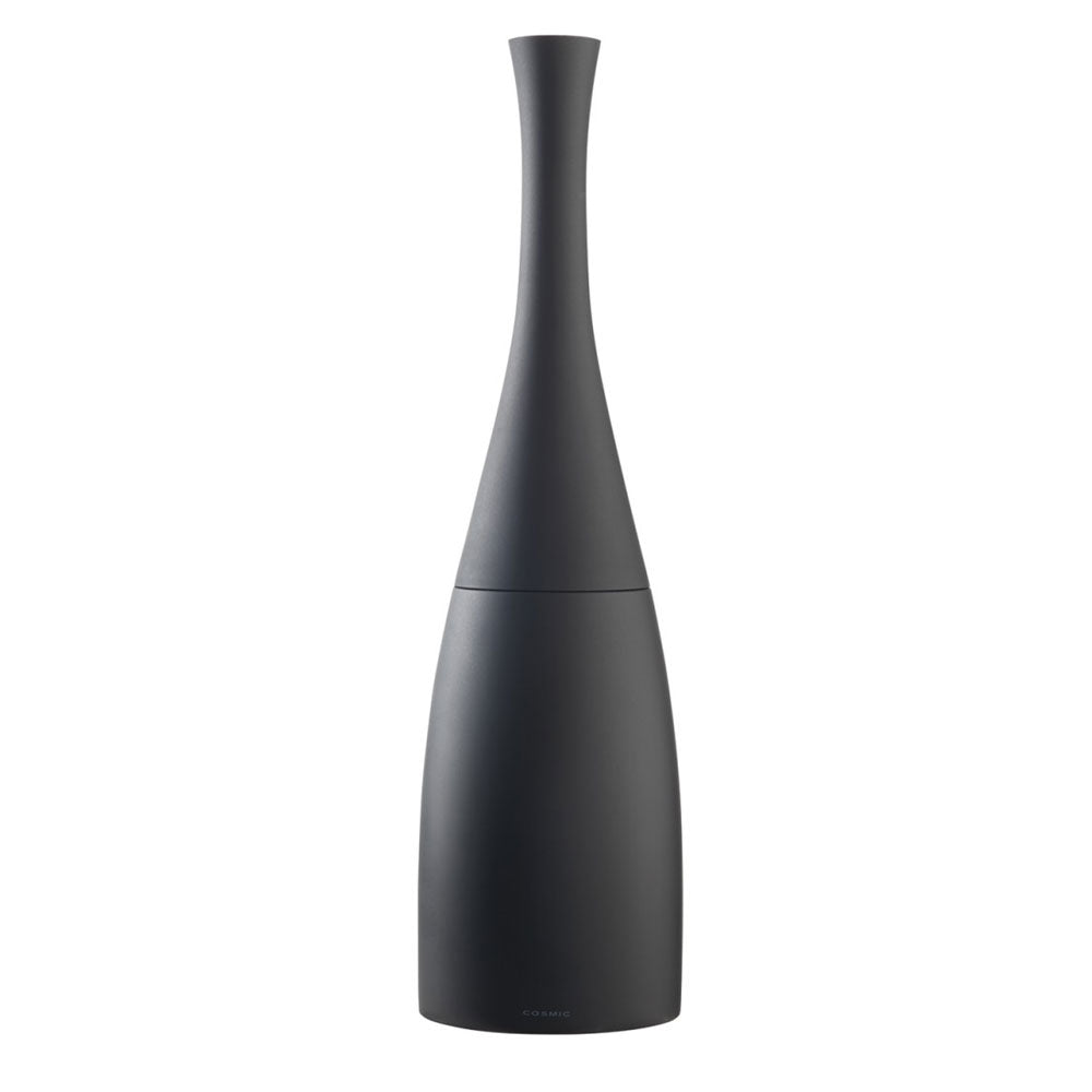 Porta scopino da appoggio in vetro acrilico della collezione 'Saku' by Cosmic - Nero soft by CeramicStore | Lo specialista del tuo bagno
