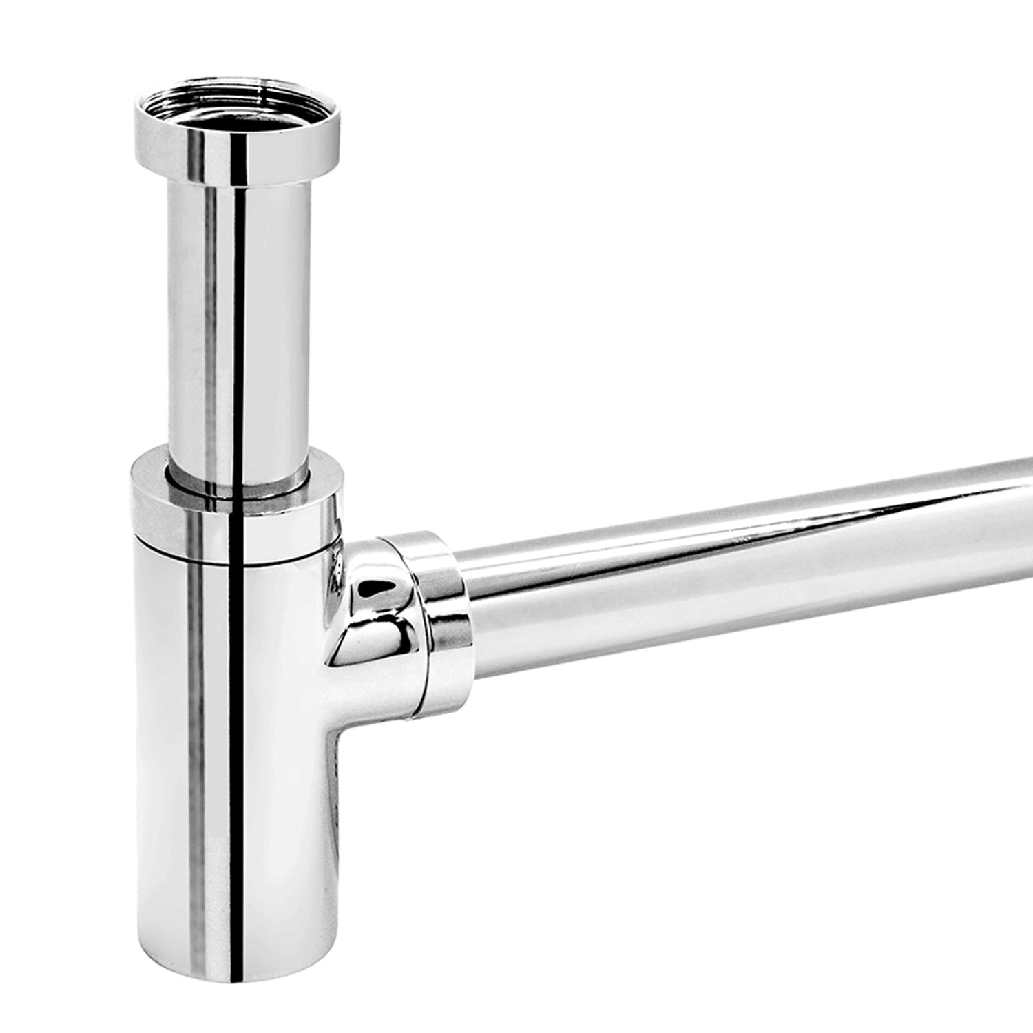 Sifone lavabo o bidet telescopico a bottiglia in ottone cromato 12-32 cm by CeramicStore | Lo specialista del tuo bagno