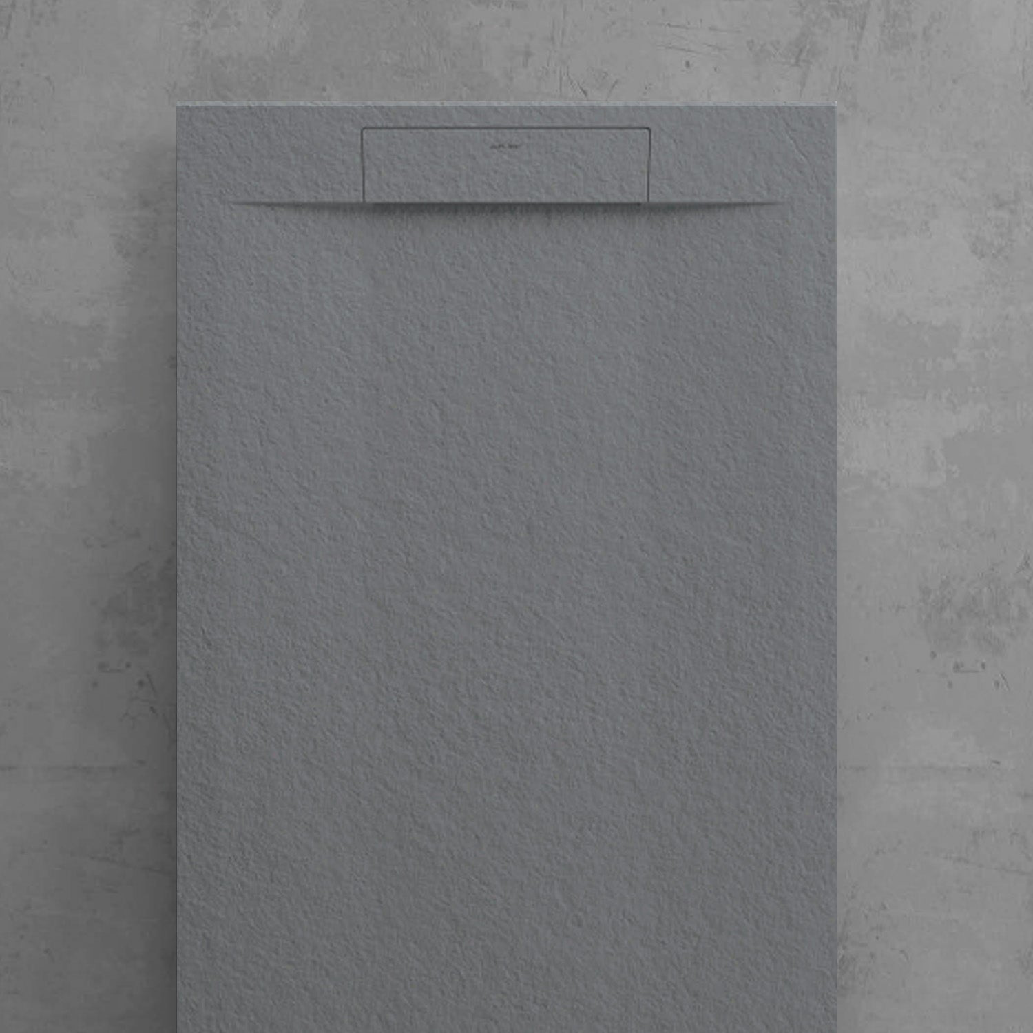 Piatto doccia in resina modello Titano 70x70 cm grigio scuro effetto pietra by CeramicStore | Lo specialista del tuo bagno