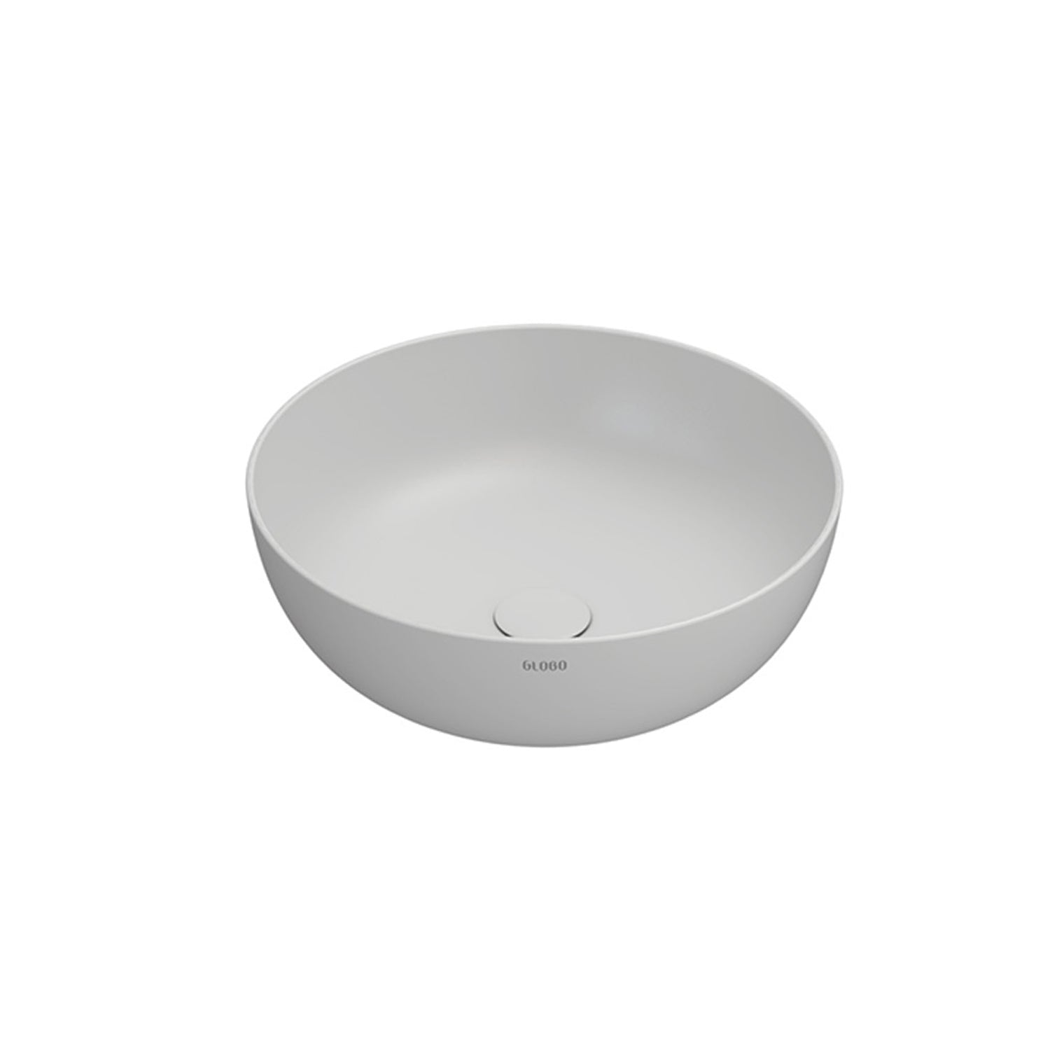 Lavabo da appoggio bianco opaco Ceramica Globo T-Edge à˜ 45 h.16 cm