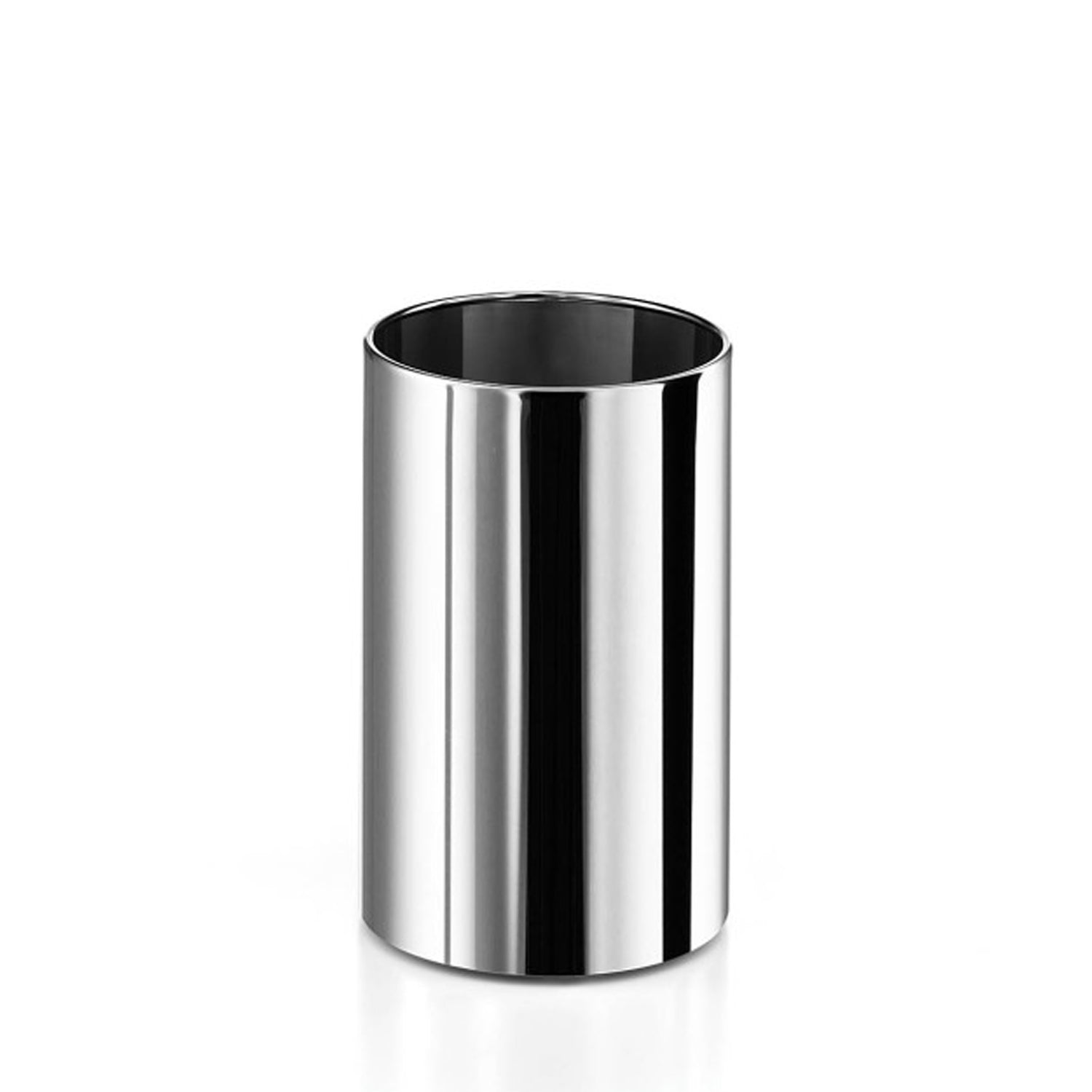 Cestino gettacarta in acciaio inox lucido diametro cm 20 Lineabeta Sestei by CeramicStore | Lo specialista del tuo bagno