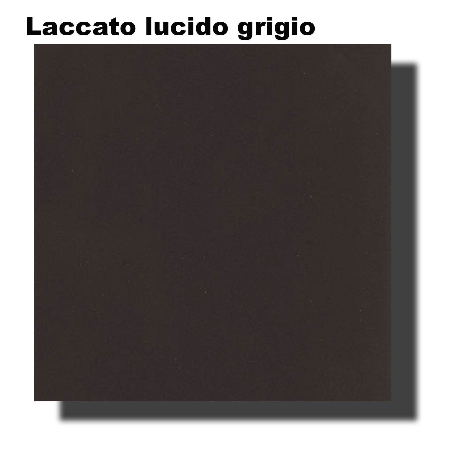 Mobile bagno sospeso Best01 cm 100x190x46 cm laccato lucido grigio by CeramicStore | Lo specialista del tuo bagno
