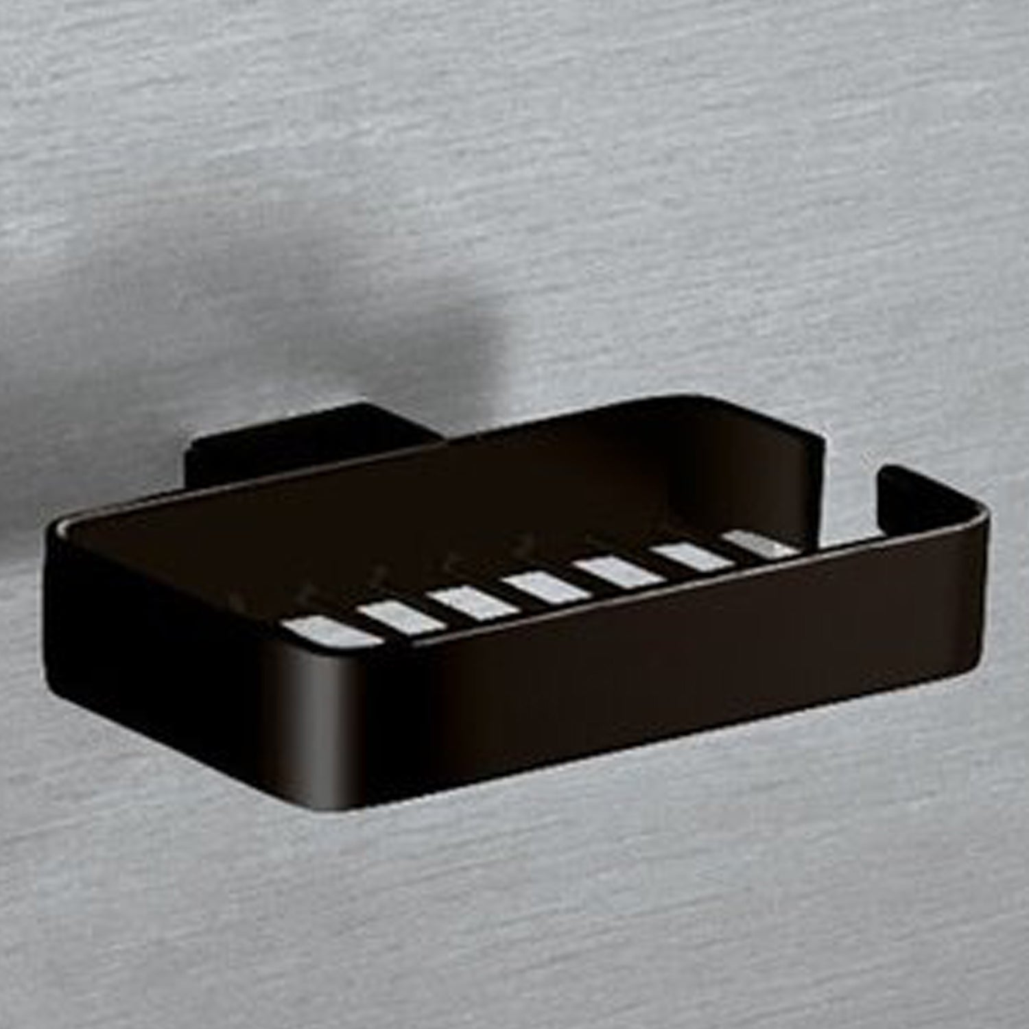 Portaoggetti doccia a parete Gedy serie Lounge - Nero Matt by CeramicStore | Lo specialista del tuo bagno