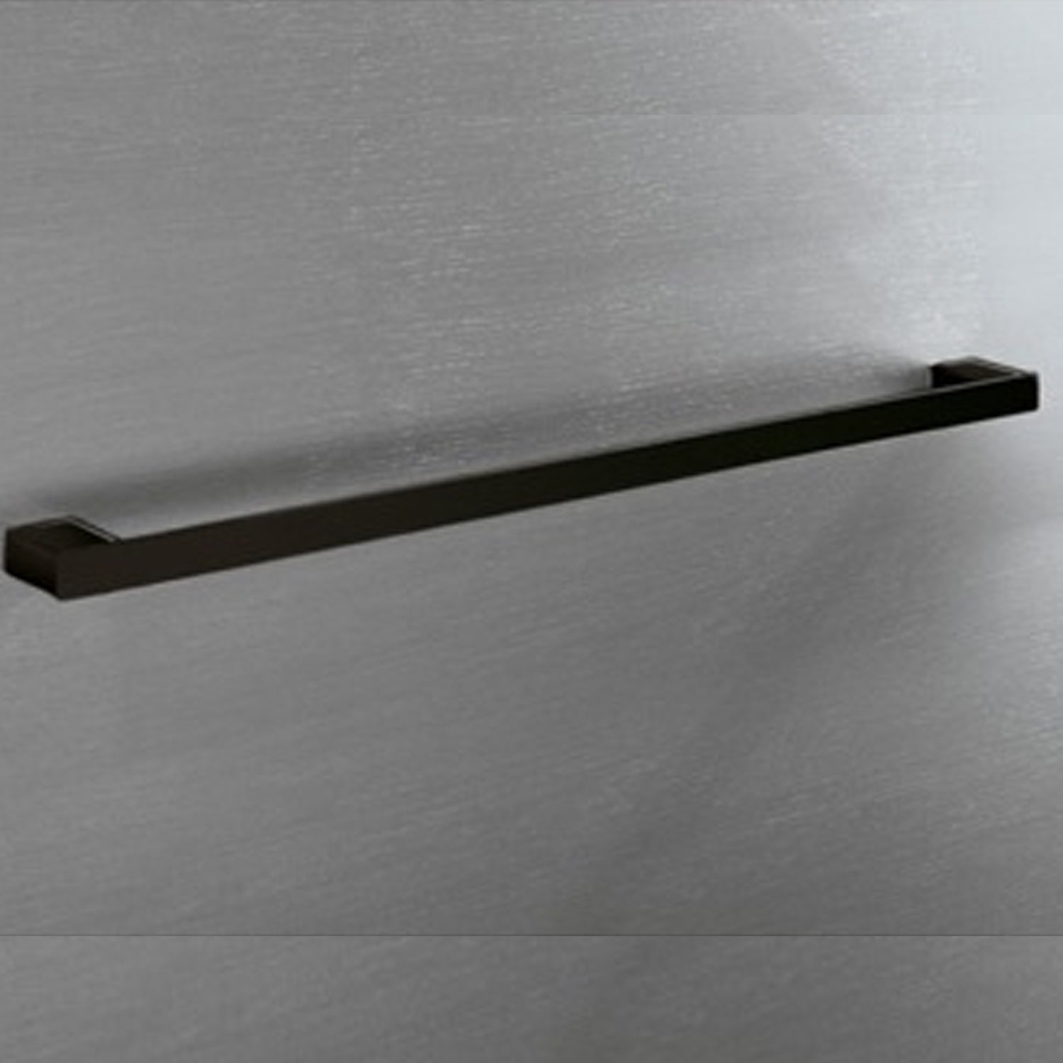 Portasalviette a parete Gedy serie Lounge 60 cm - Nero Matt by CeramicStore | Lo specialista del tuo bagno