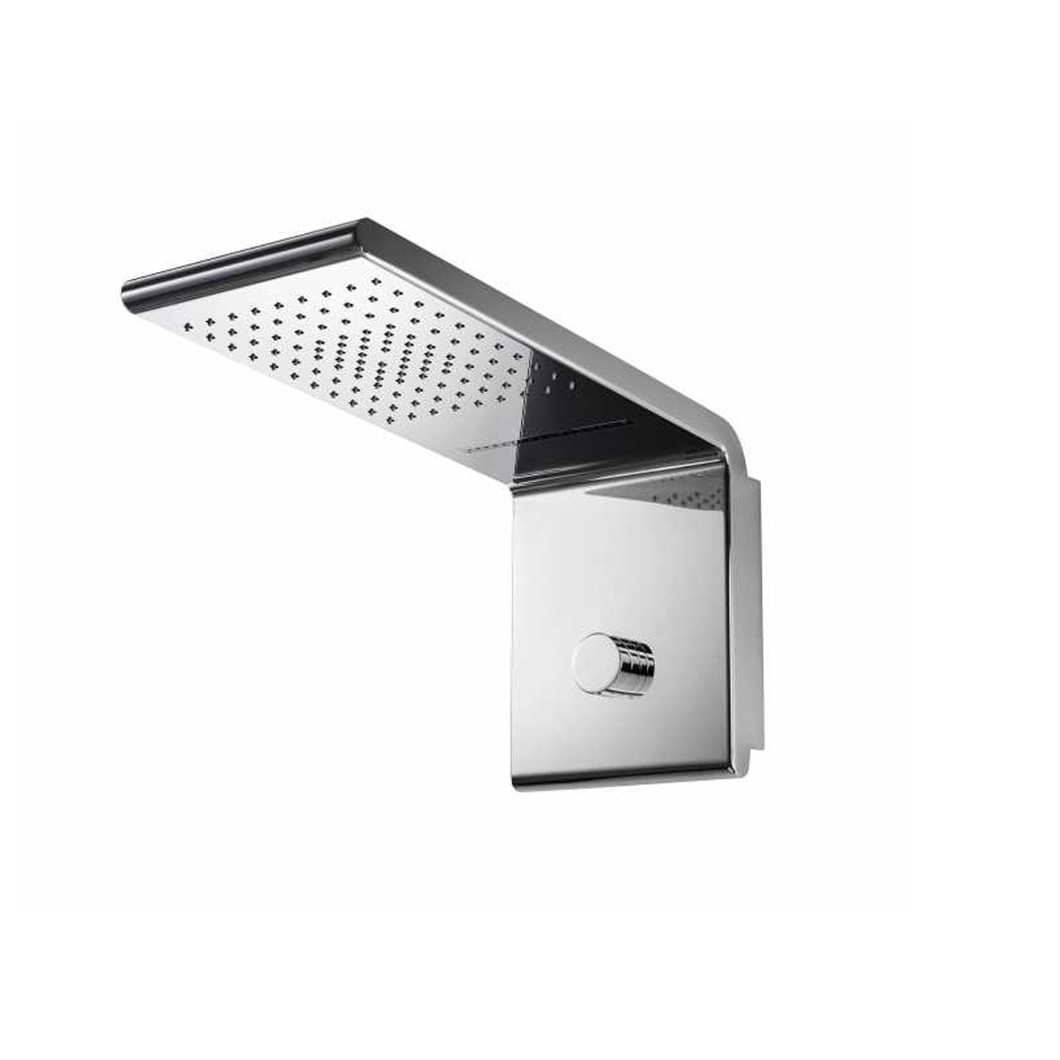 Soffione doccia Bossini Syncro Rain 3 getti acciaio inox cromato 45x20 cm by CeramicStore | Lo specialista del tuo bagno