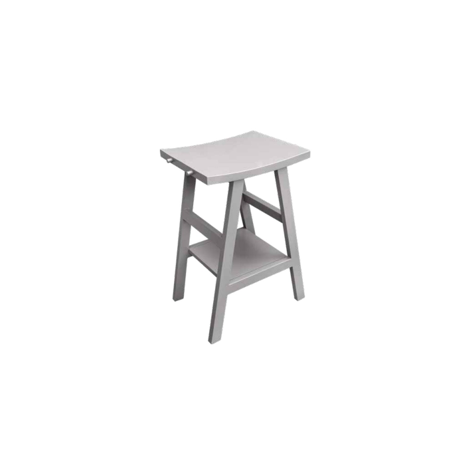 Consolle in Teak naturale di recupero trattato serie Zen Cipi 56cm - Grigio fumo by CeramicStore | Lo specialista del tuo bagno