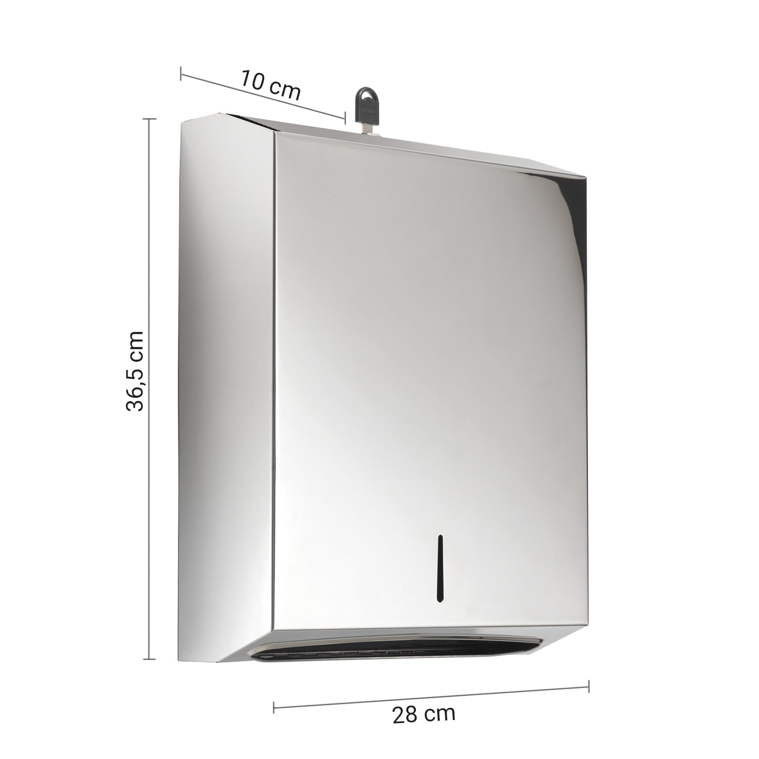 Gedy Distributore Salviette Carta - Serratura Sicurezza by CeramicStore | Lo specialista del tuo bagno