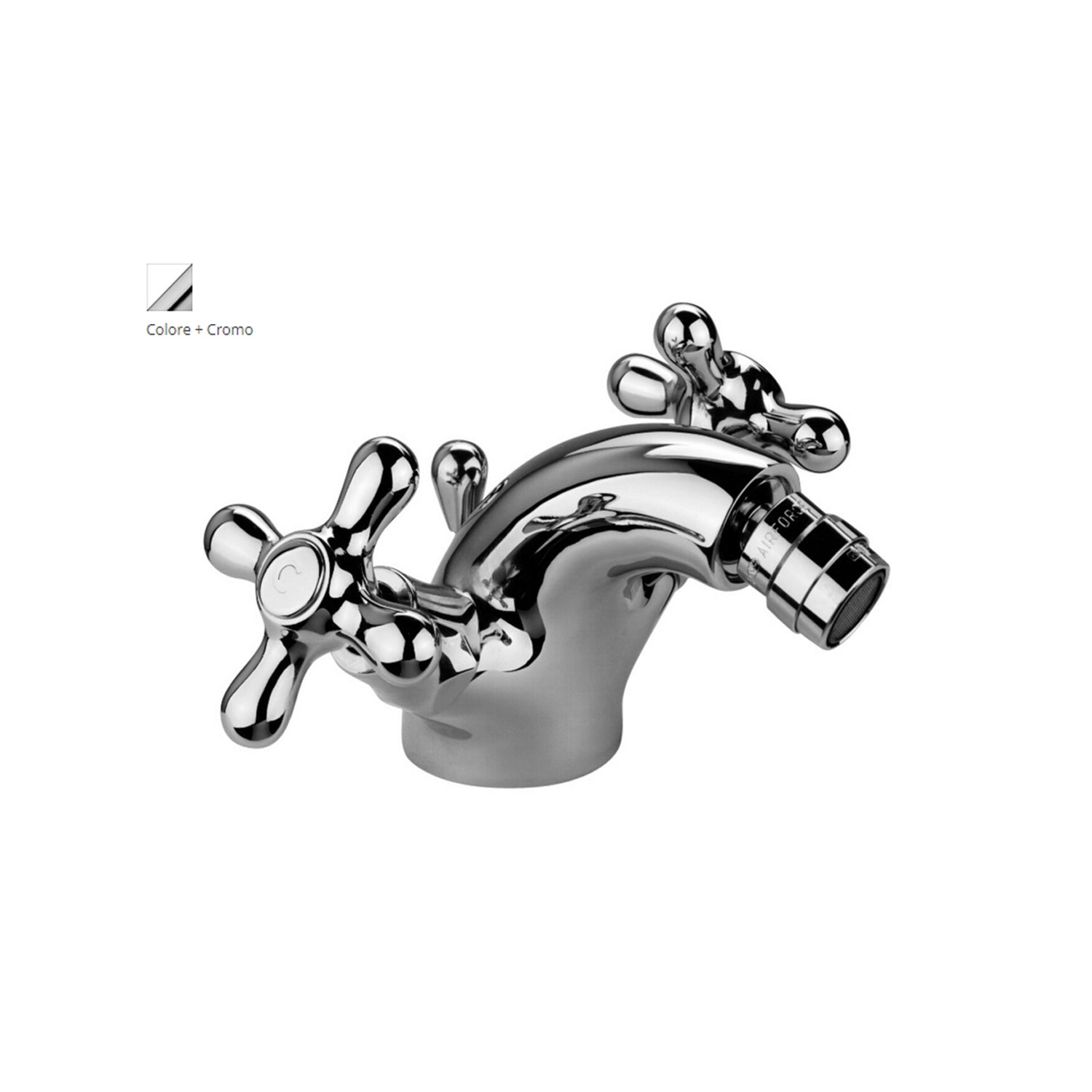 Monoforo bidet con scarico automatico Paffoni serie Iris - Bianco by CeramicStore | Lo specialista del tuo bagno