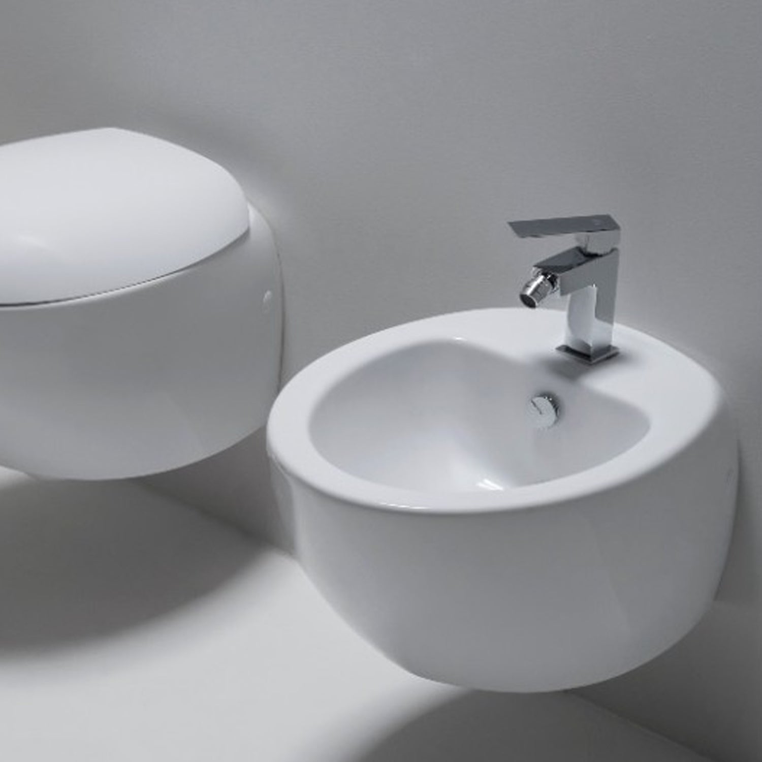 Set Sanitari Sospesi Mini Clas+ Azzurra Ceramica – WC & Bidet Design Moderno e Risparmio Idrico