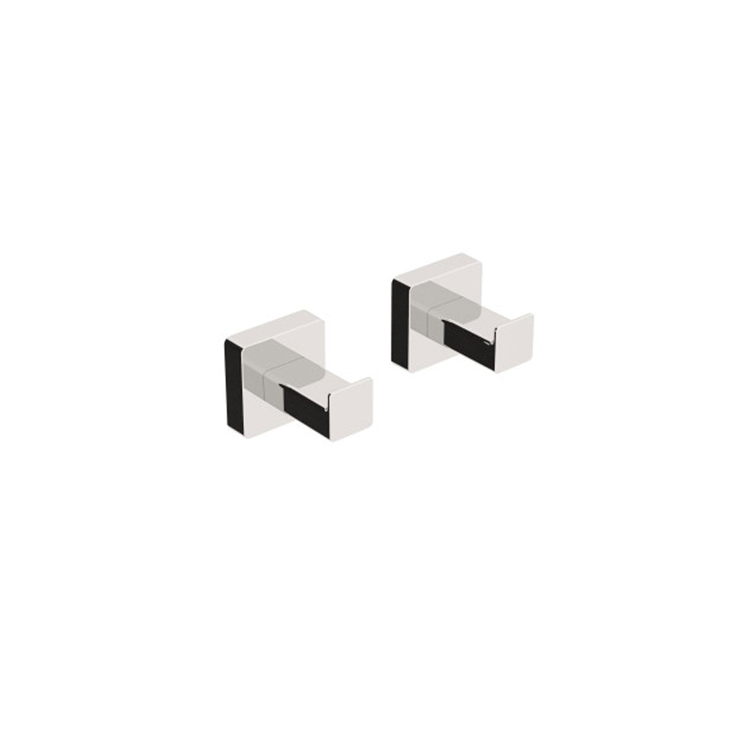 Appendini in ottone da fissare a parete collezione Dado di Lineabeta - Metallo cromo by CeramicStore | Lo specialista del tuo bagno