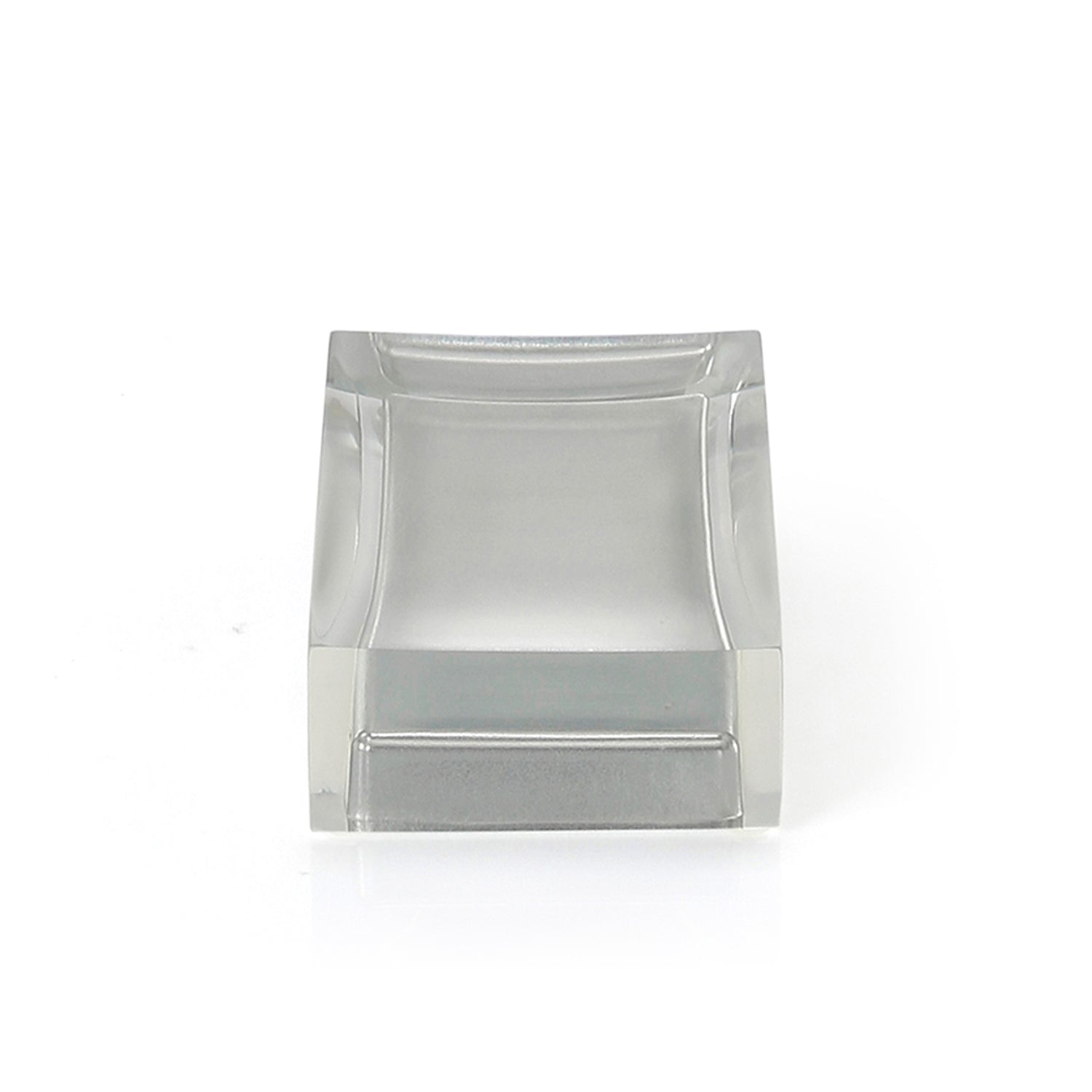 Portasapone da appoggio in resina collezione Gedy serie Rainbow - Argento
