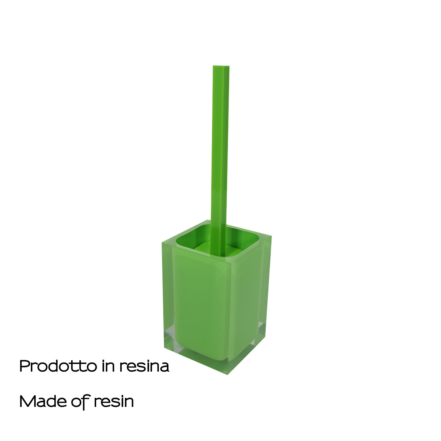 Scopino da appoggio in resina Gedy serie Rainbow - Verde Acido by CeramicStore | Lo specialista del tuo bagno